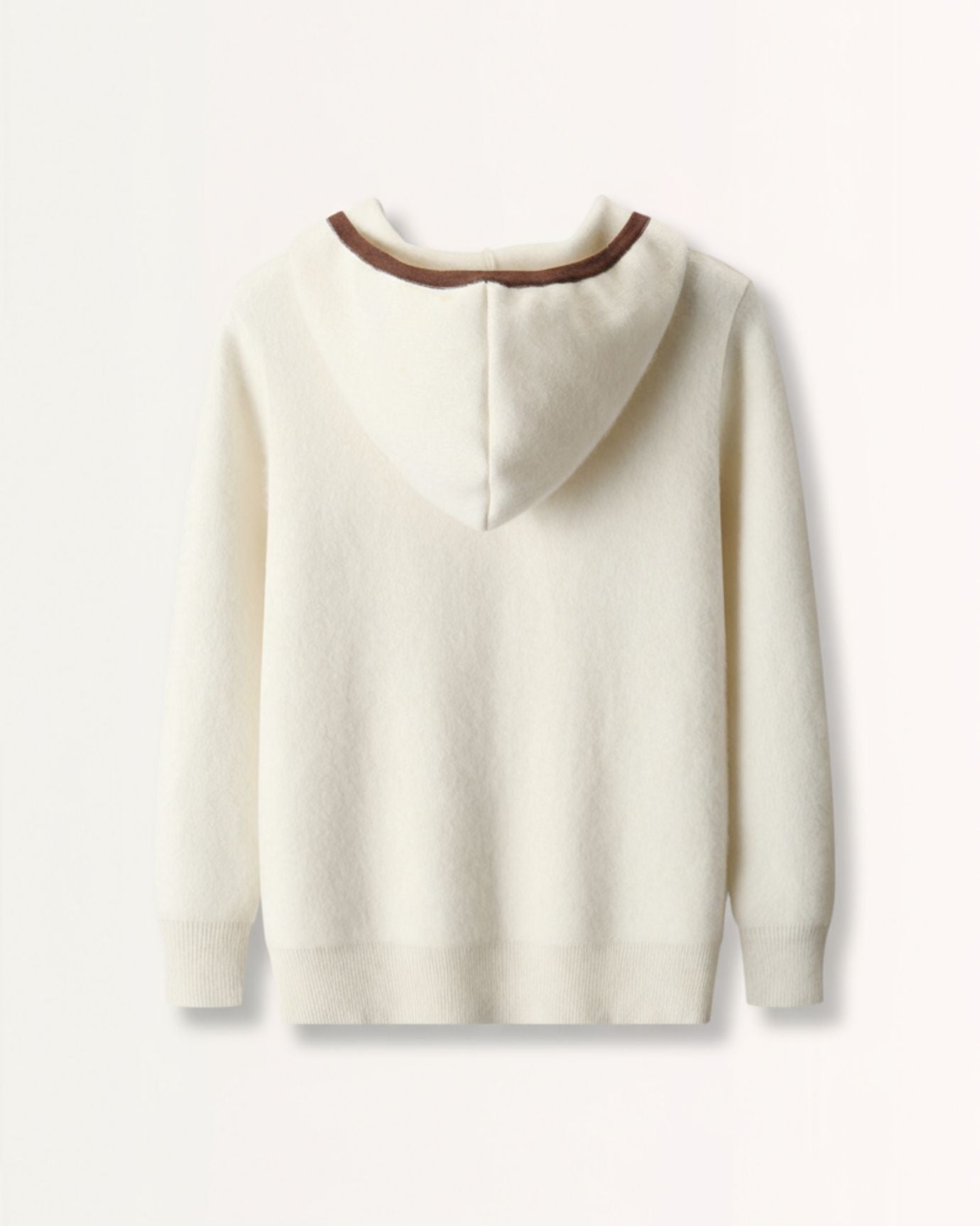 Cashmere Zipper Hooded Cardigan Limited Edition