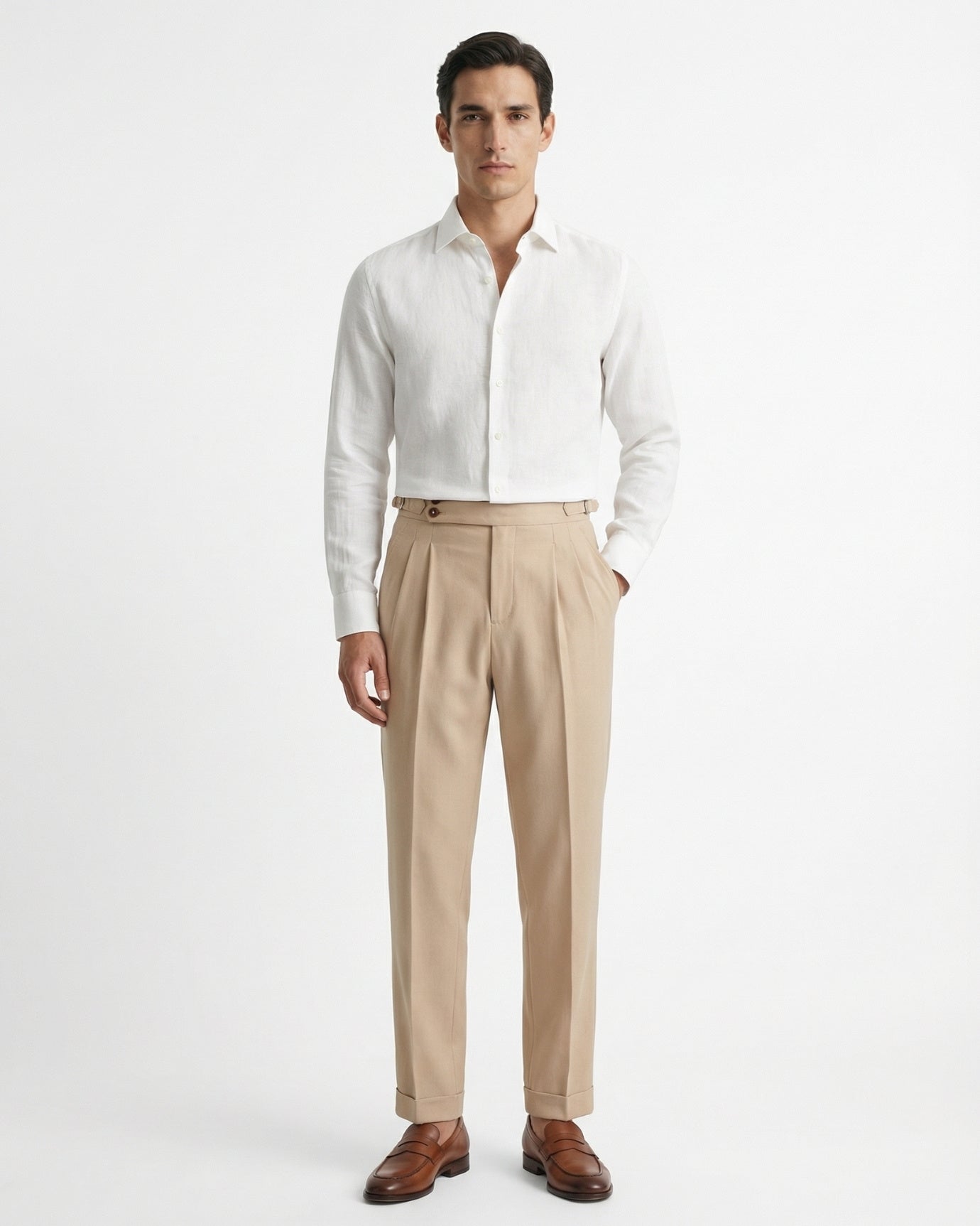 Marbella Trousers Double Pleat Naples
