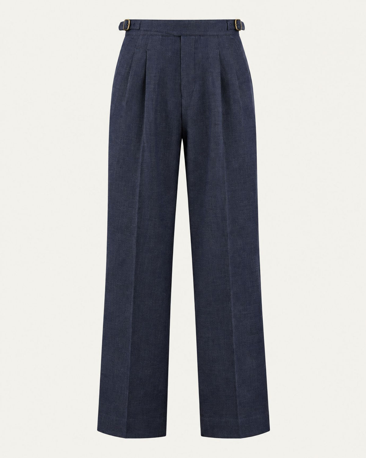 Paris Relaxed Fit Yarn-Dyed Gurkha Trousers