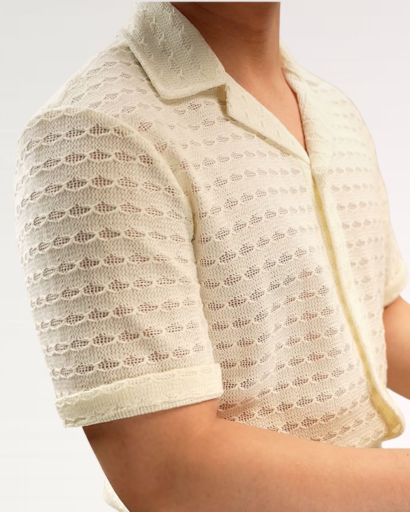 Vienna Old Money Knitted Shirt Short Sleeve