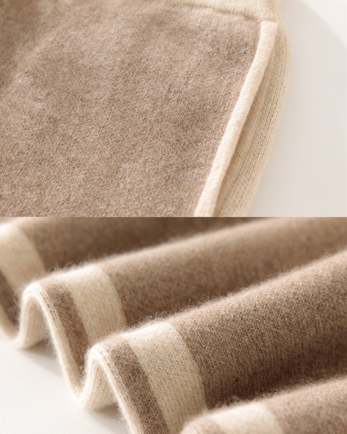 High-End Thick Cashmere Elastic Waist Comfort