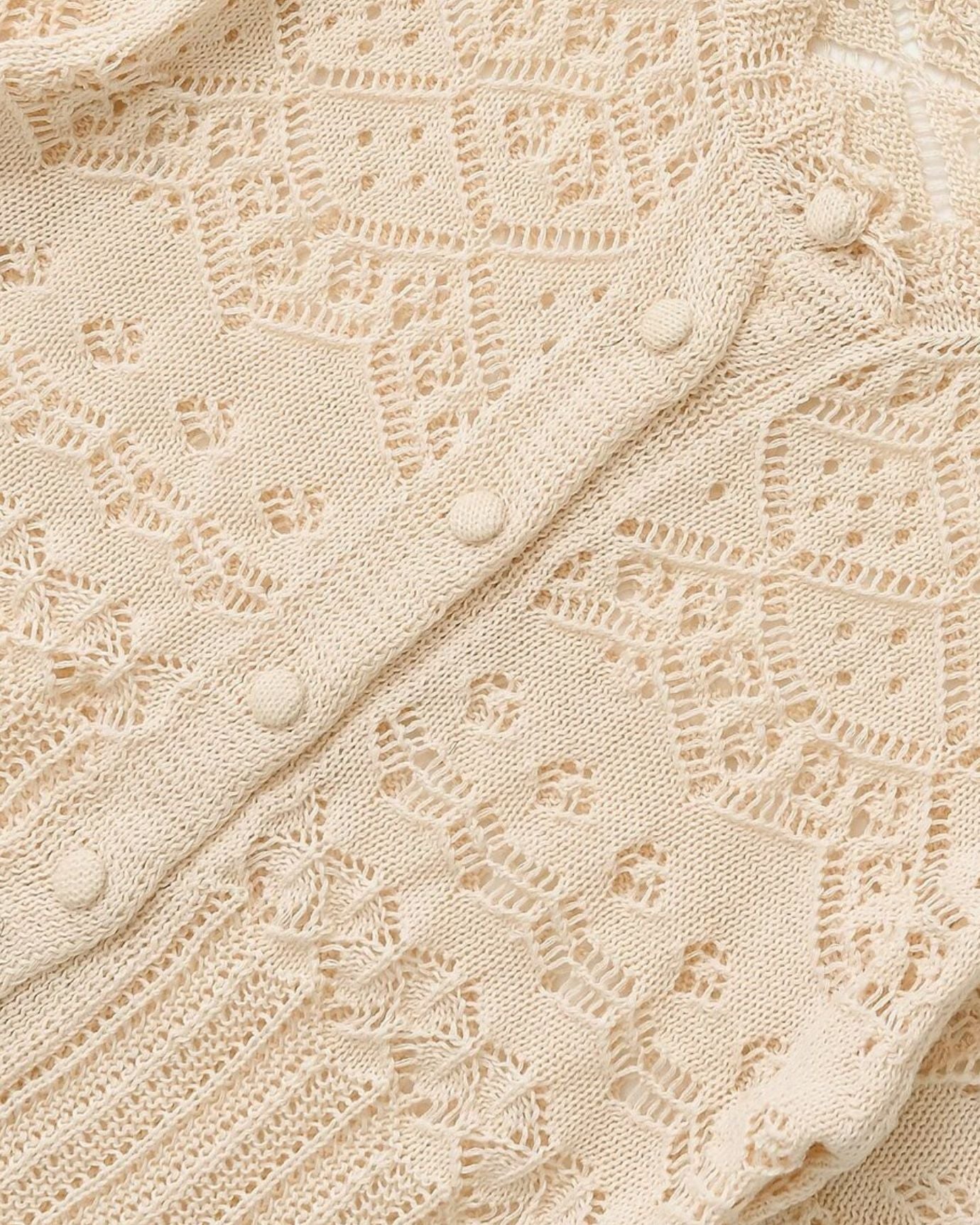 Aurora Jacquard mesh t-shirt with delicate texture