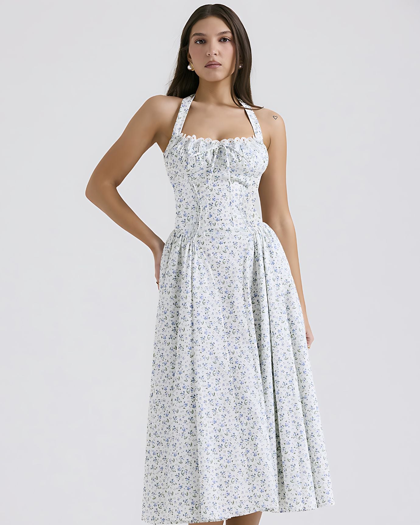 Halter Santorini Dress