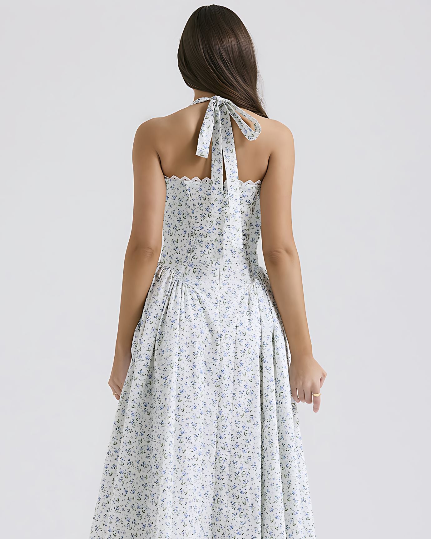 Halter Santorini Dress