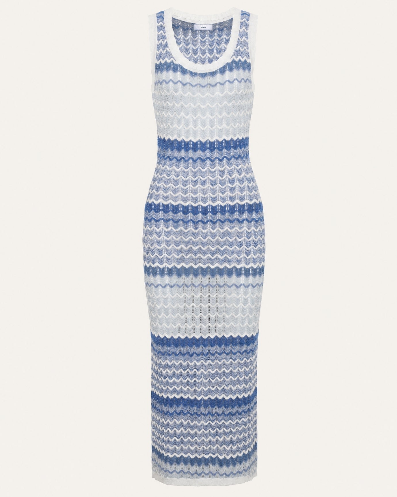 Light Blue Design Summer Dress