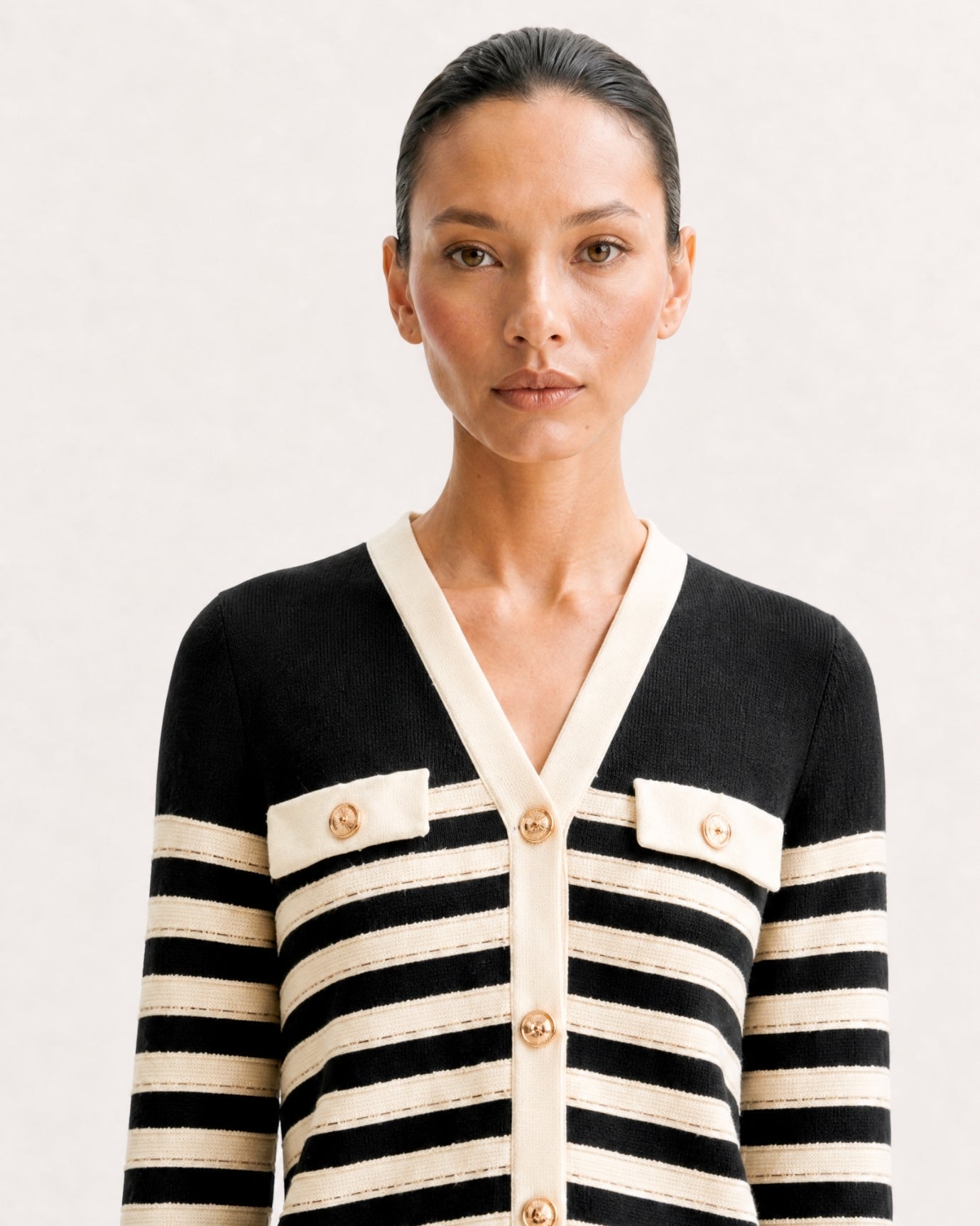 Old Money Style Knit Matching Set Cardigan & Skirt