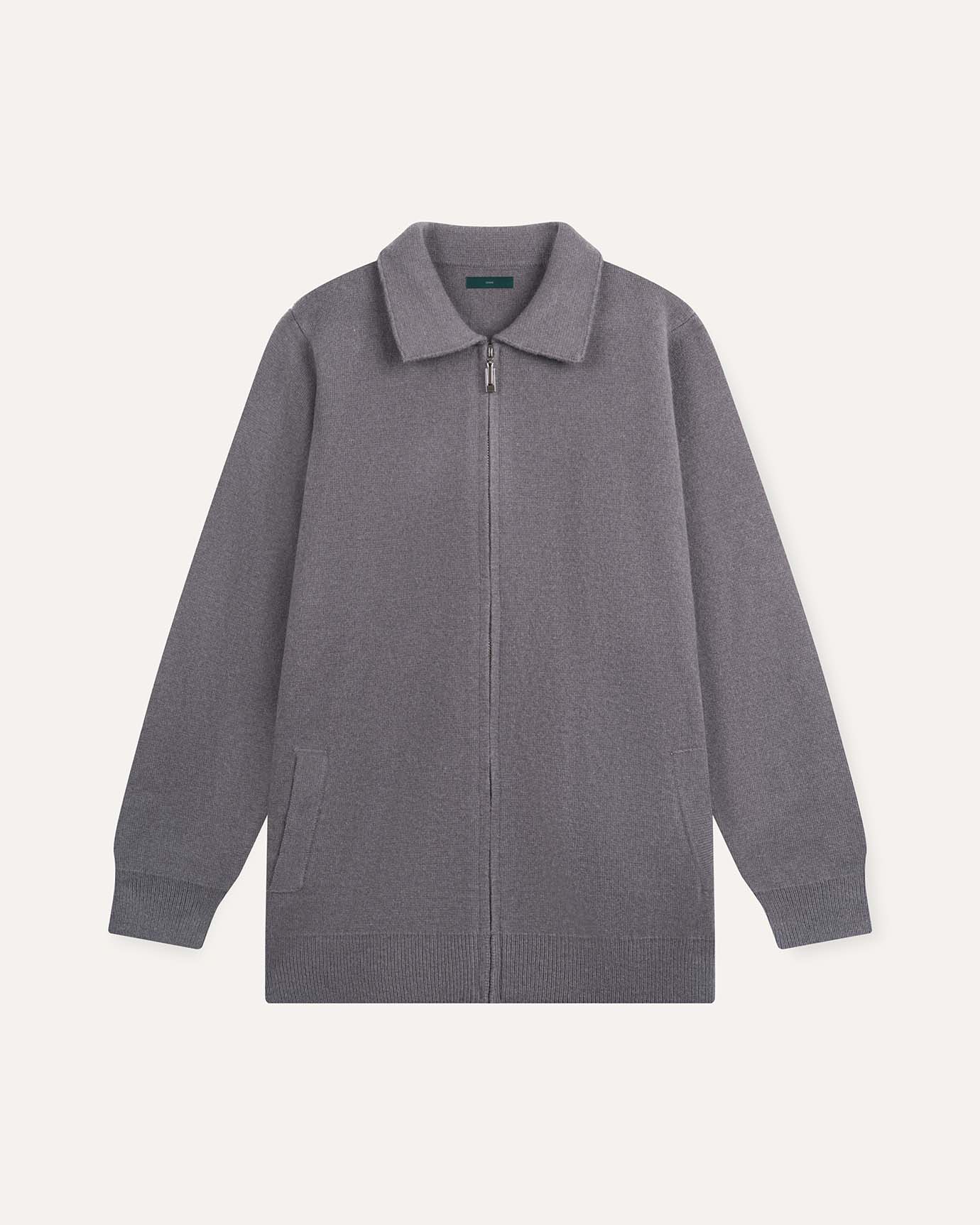 LOVAU Strickjacke aus Kaschmirmischung