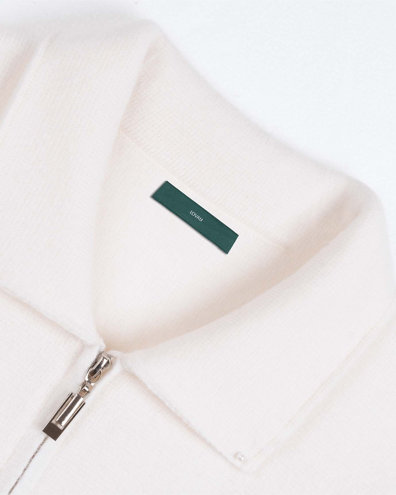 LOVAU Strickjacke aus Kaschmirmischung