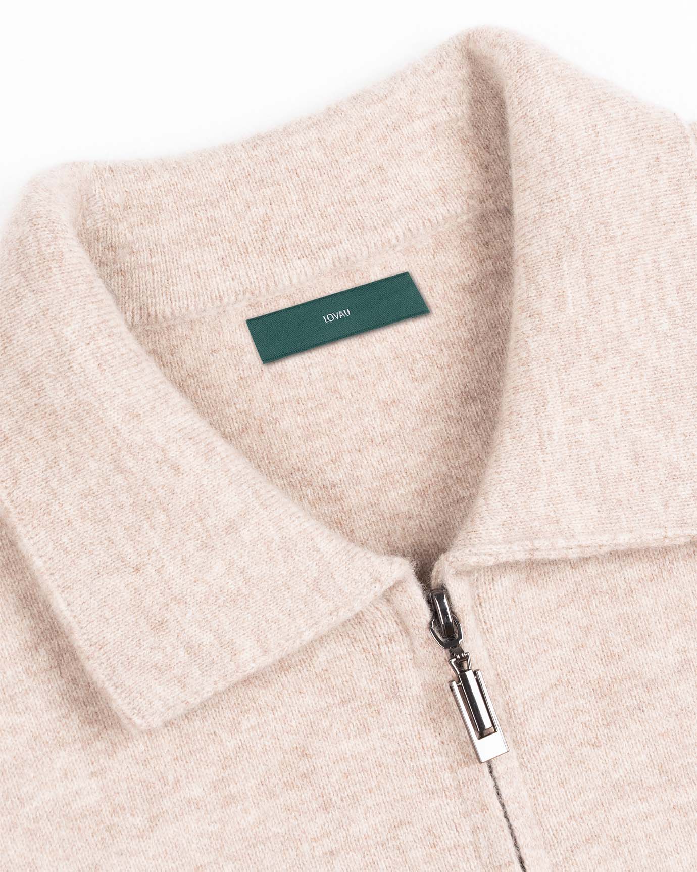 LOVAU Strickjacke aus Kaschmirmischung