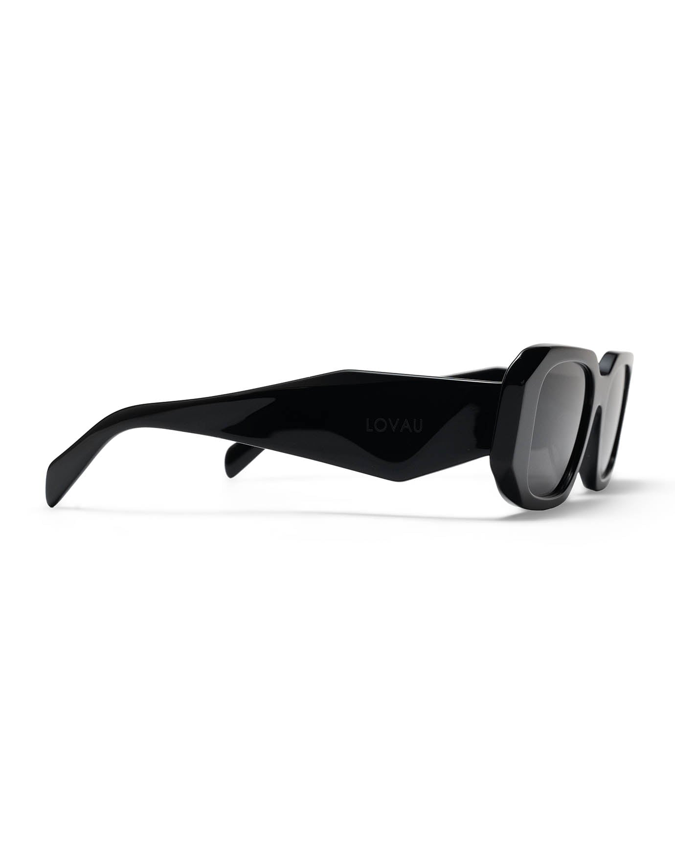 Classic Black Gray Tint Sunglasses