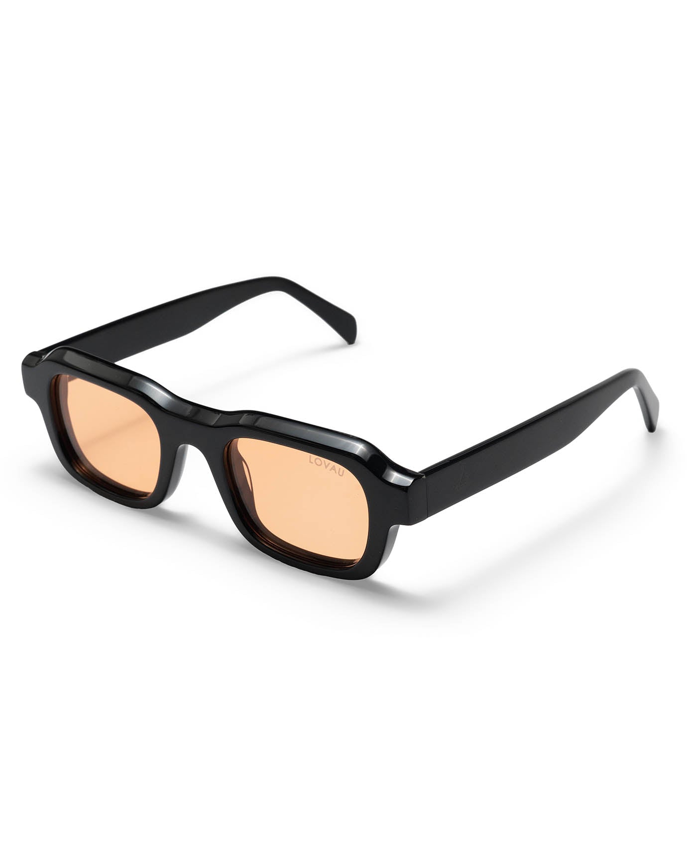 Black Aviator Light Orange Lense Sunglasses – Limited Edition
