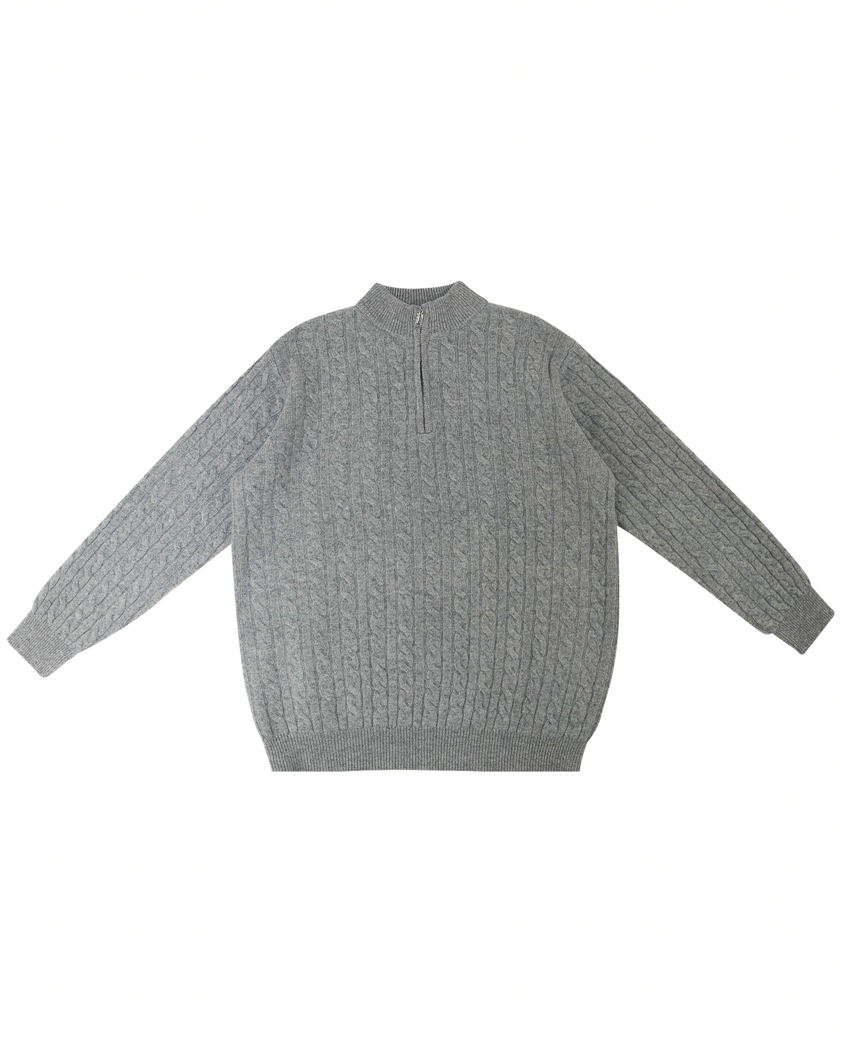 Old money gray sweater
