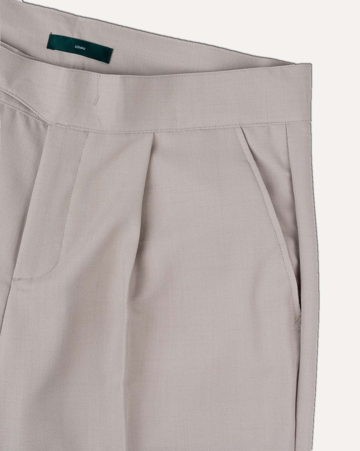 Florence Sommershorts Grau Beige