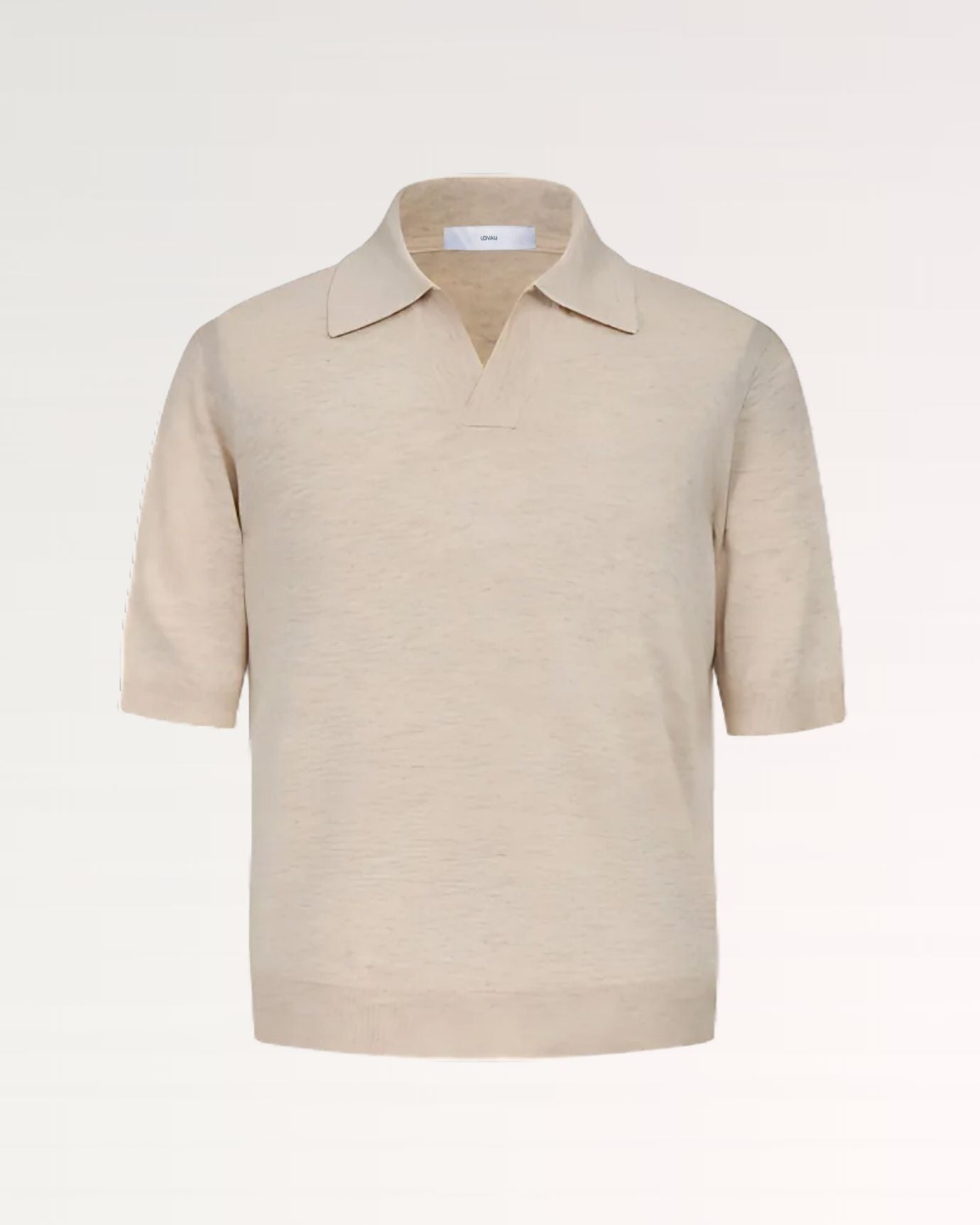 Old Money Wool Blend Polo Khaki