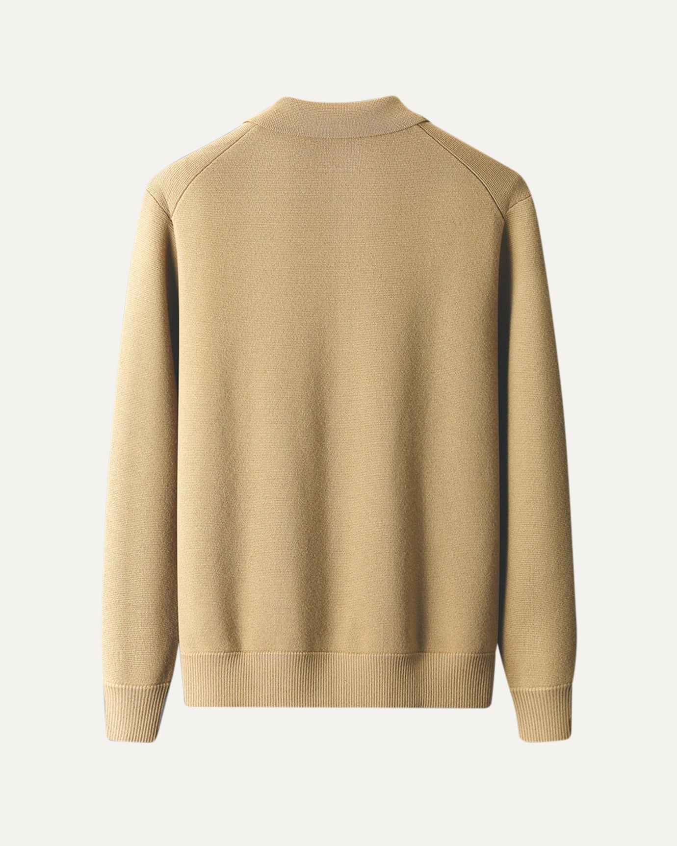 Soft cashmere blend fabric of vintage-inspired cardigan