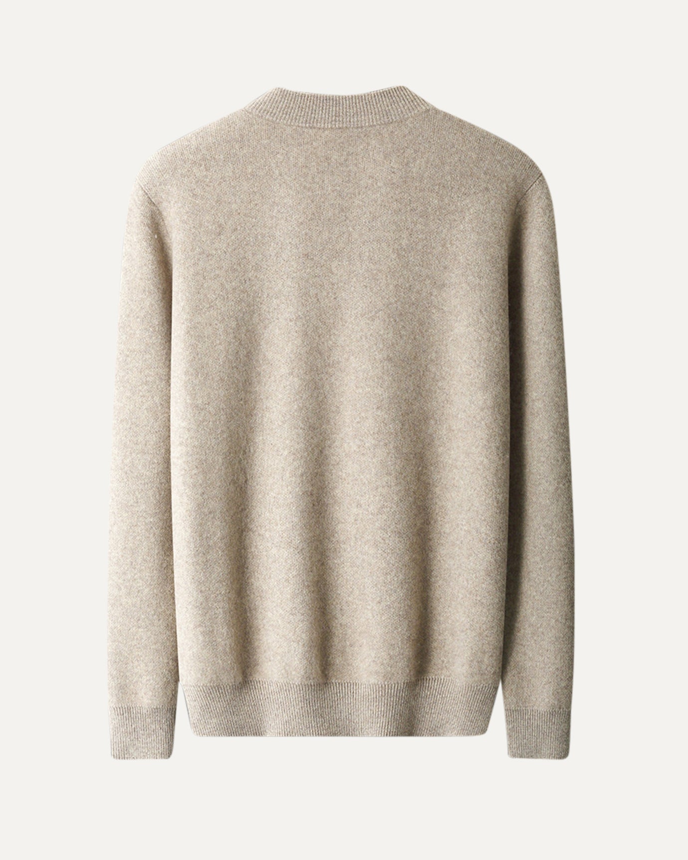 Lovau Round Neck Top Wool Jacket Light Camel