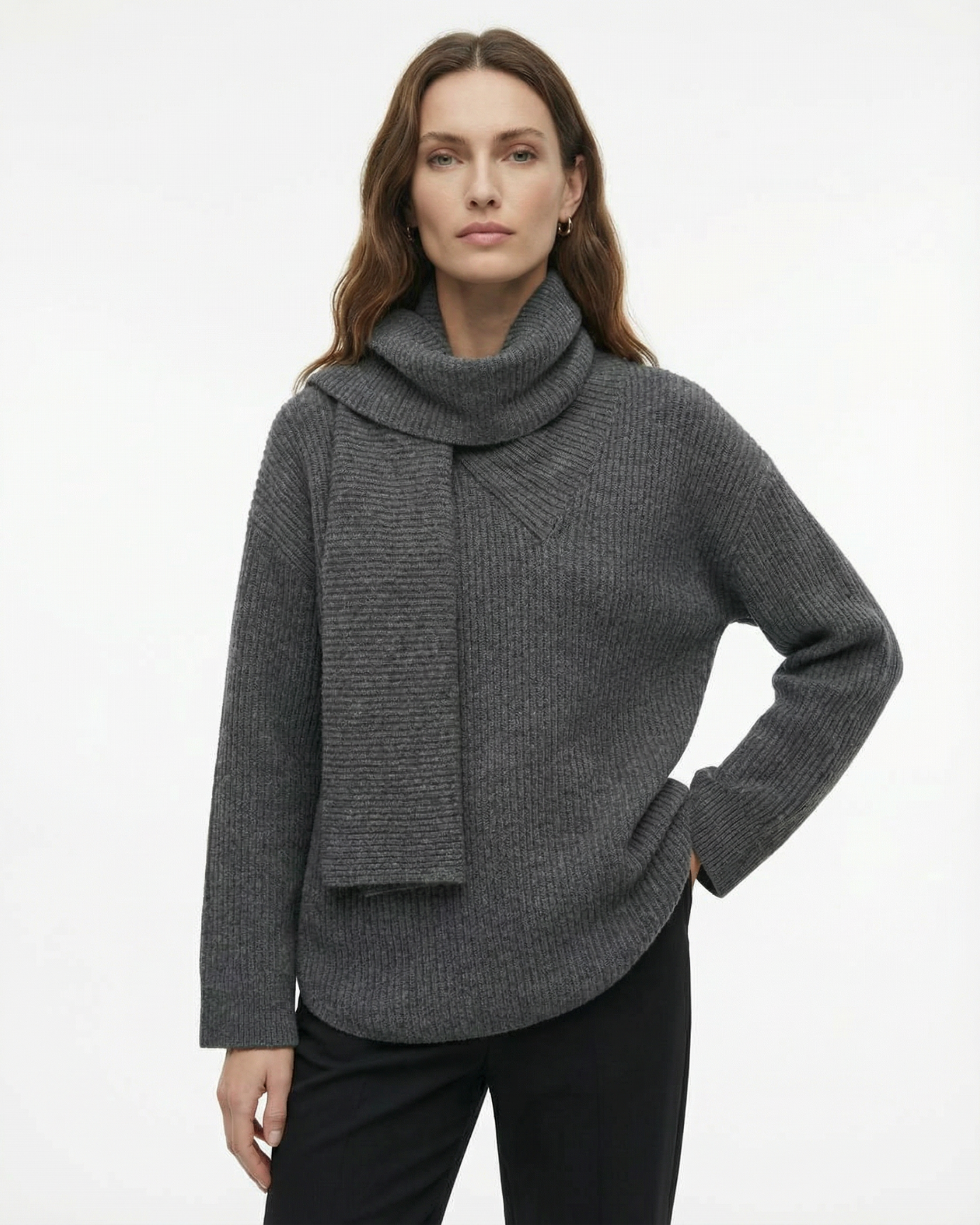 Cloud Wool Sweater Scarf