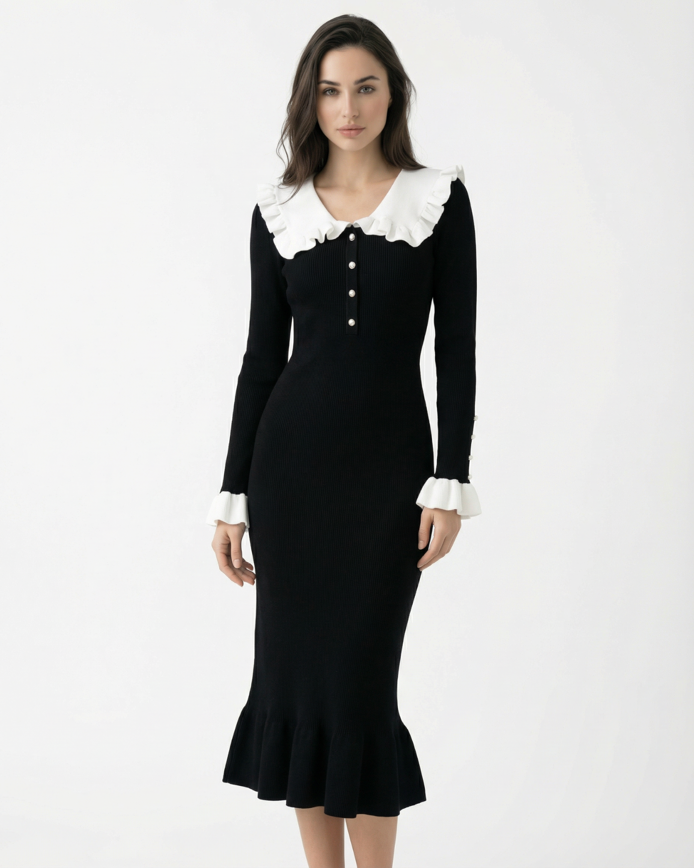 Old Money Dress Long Sleeve
