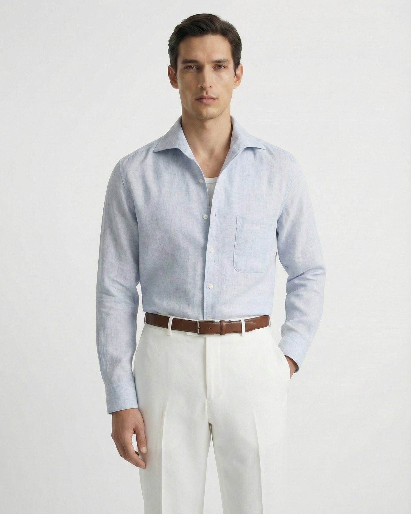 Retro Linen Light Casual Shirt