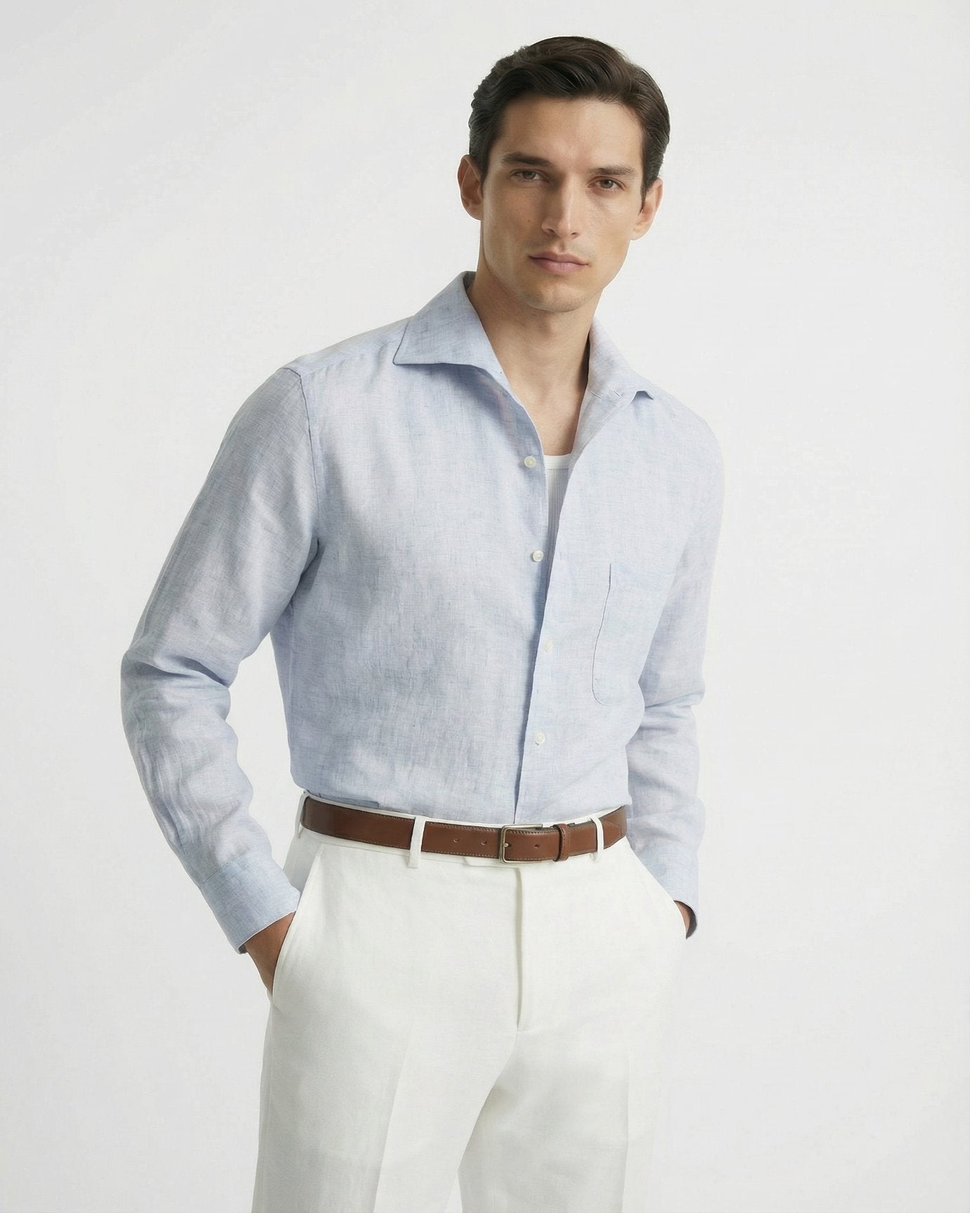 Retro Linen Light Casual Shirt