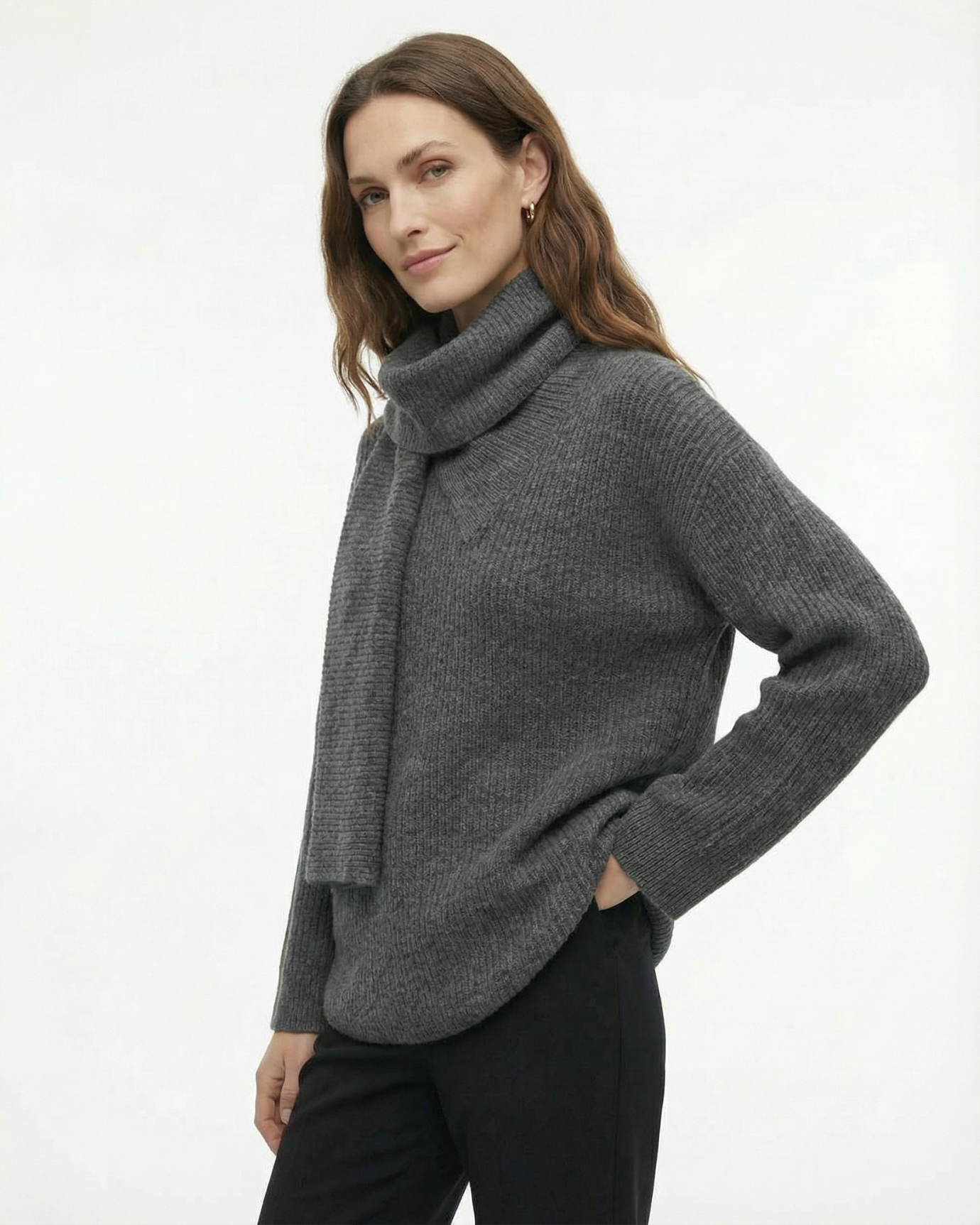 Cloud Wool Sweater Scarf