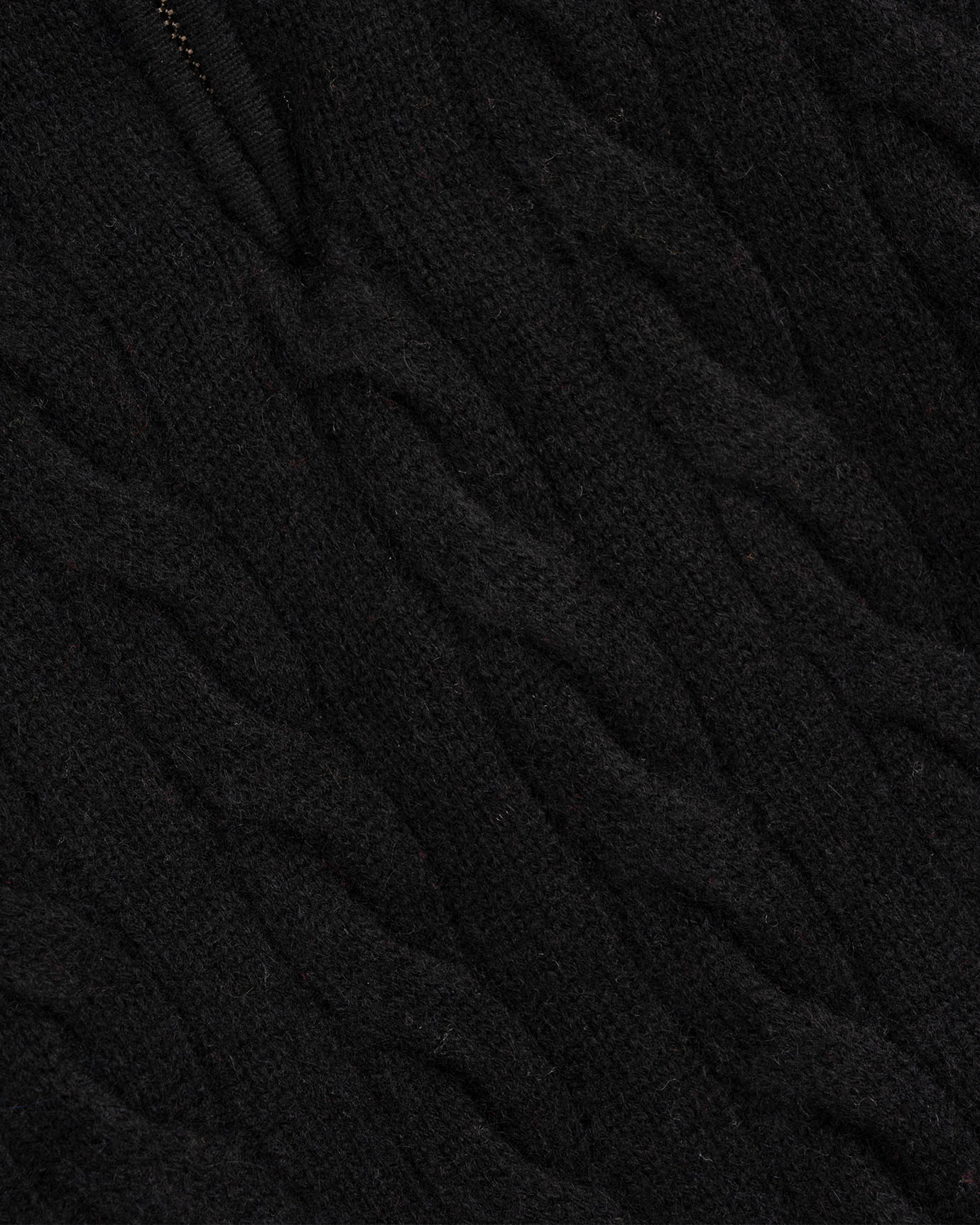 Close-up of black textured fabric