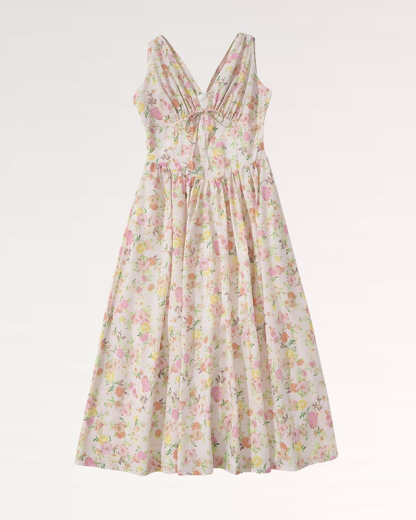 V-Neck Marbella Limited Edition Dress Flower