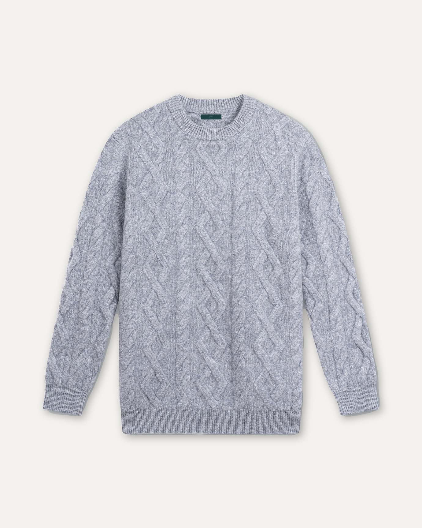 Wool Sweater Pullover Gray
