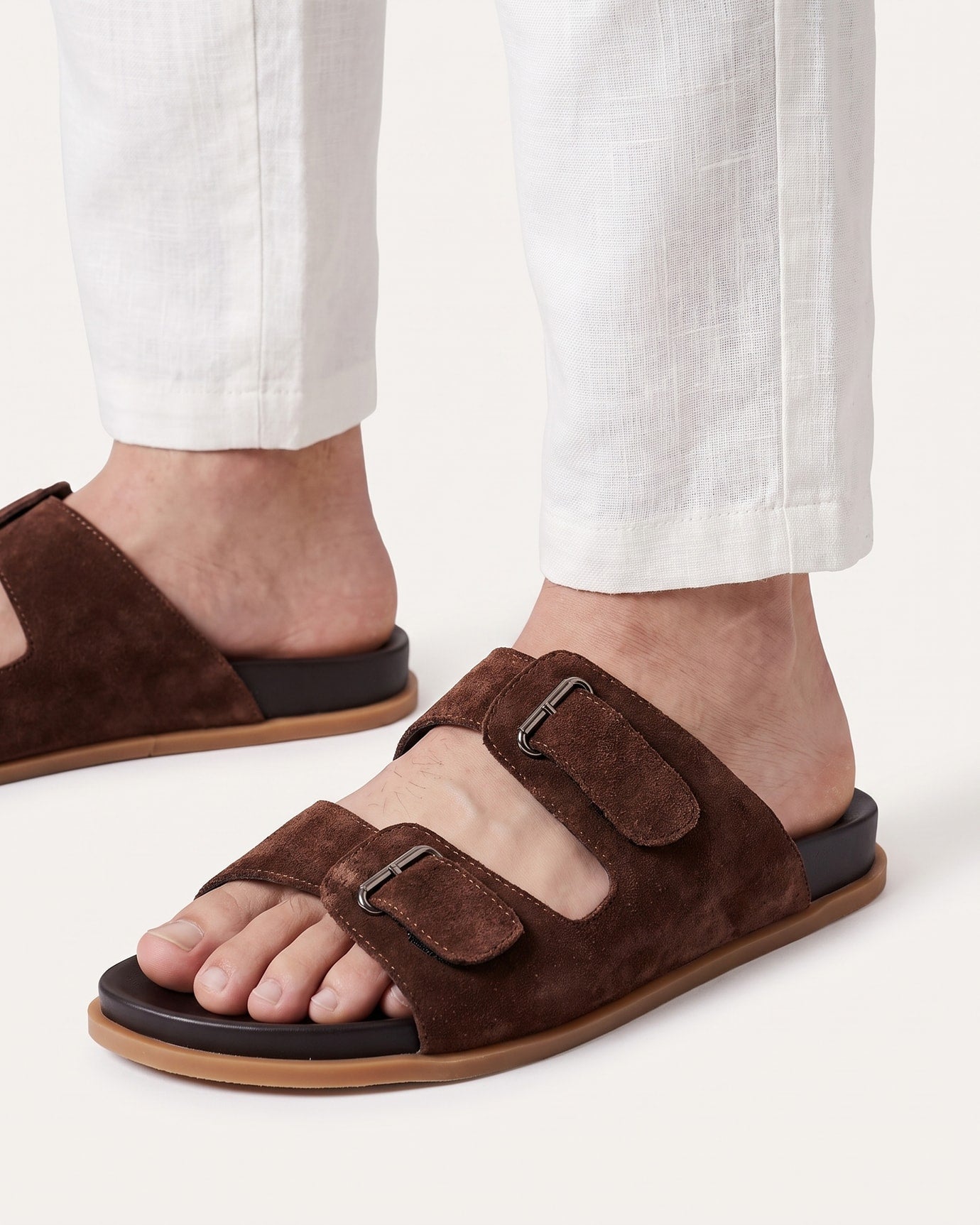 Mykonos Non-slip Leather Sandals