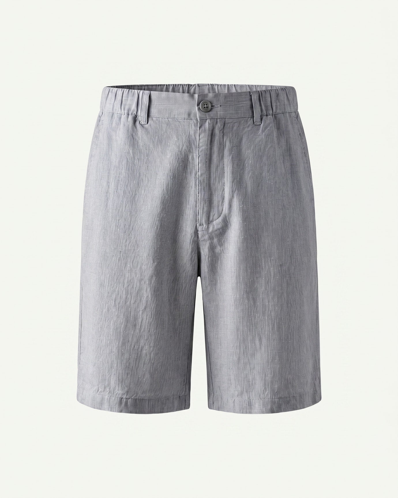 Monaco Linen Shorts with Elastic Waist