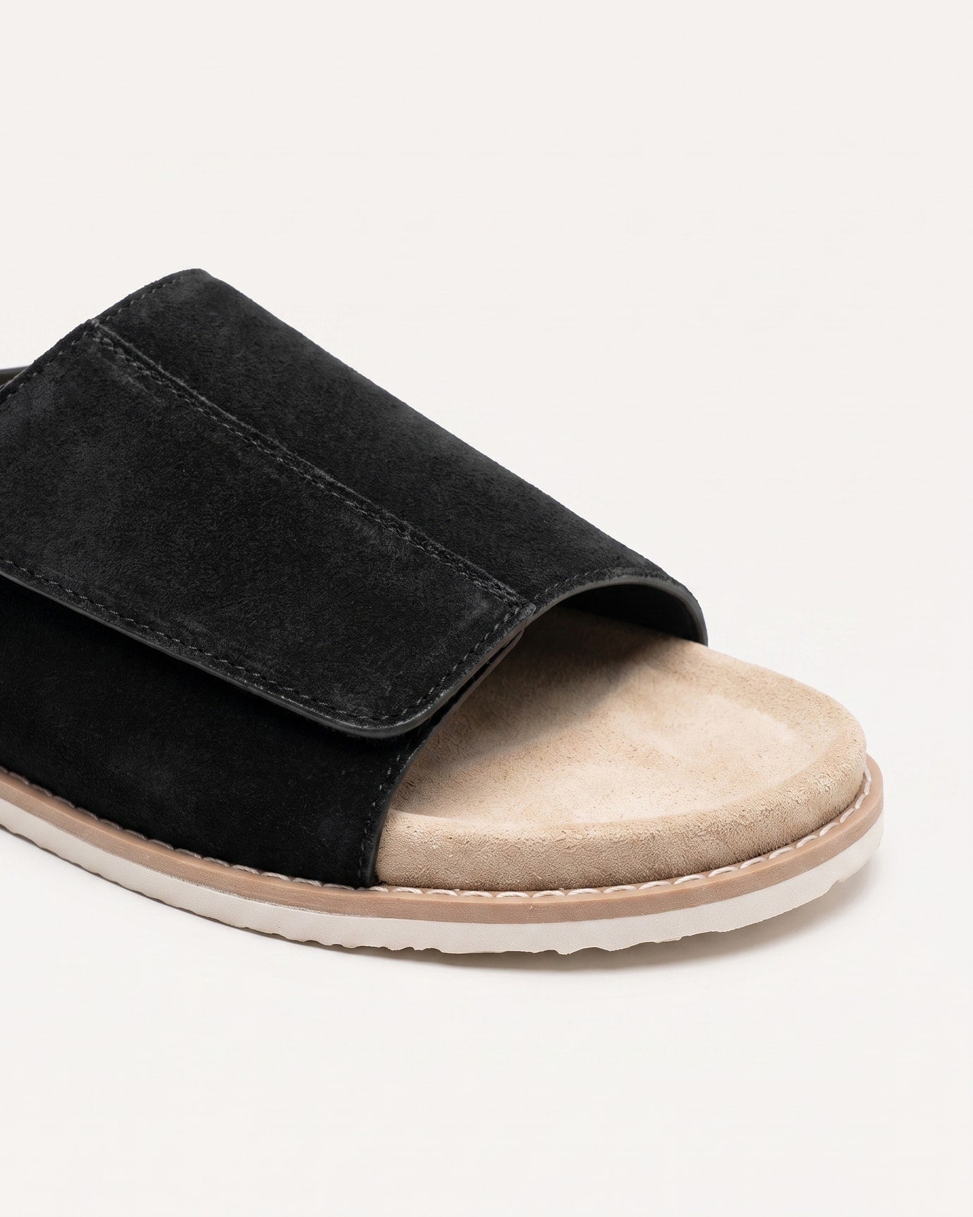 Breathable Leather Adjustable Flip-Flops