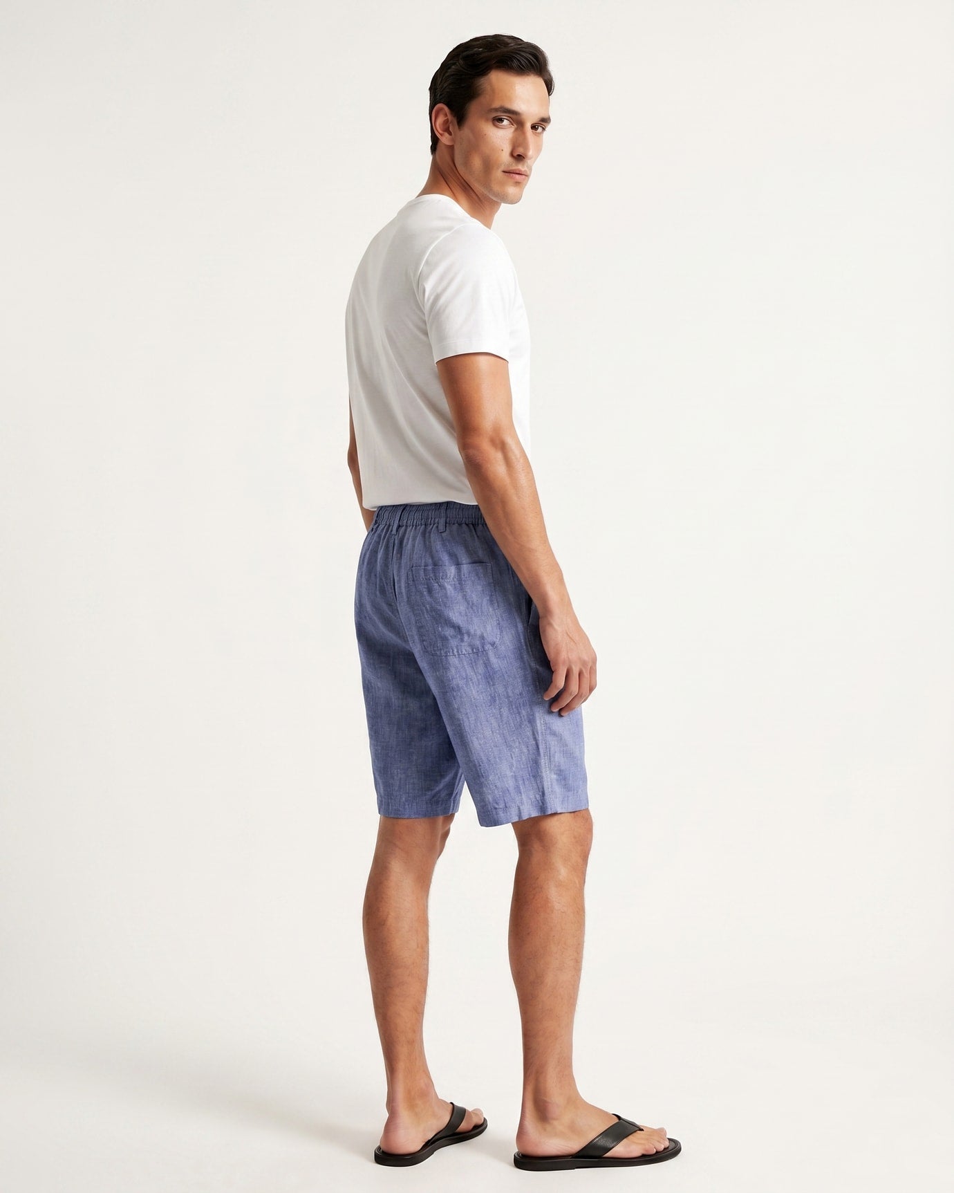 Linen Loose Pants Shorts