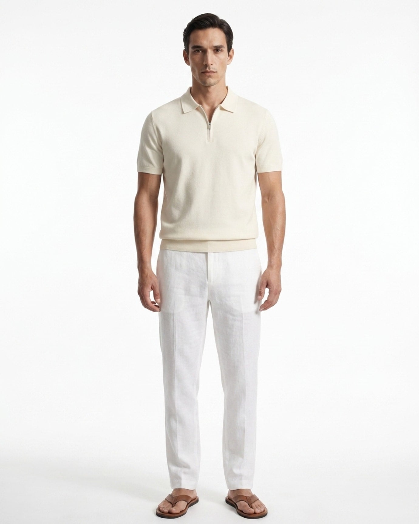 Venice Old Money Zipper Polo