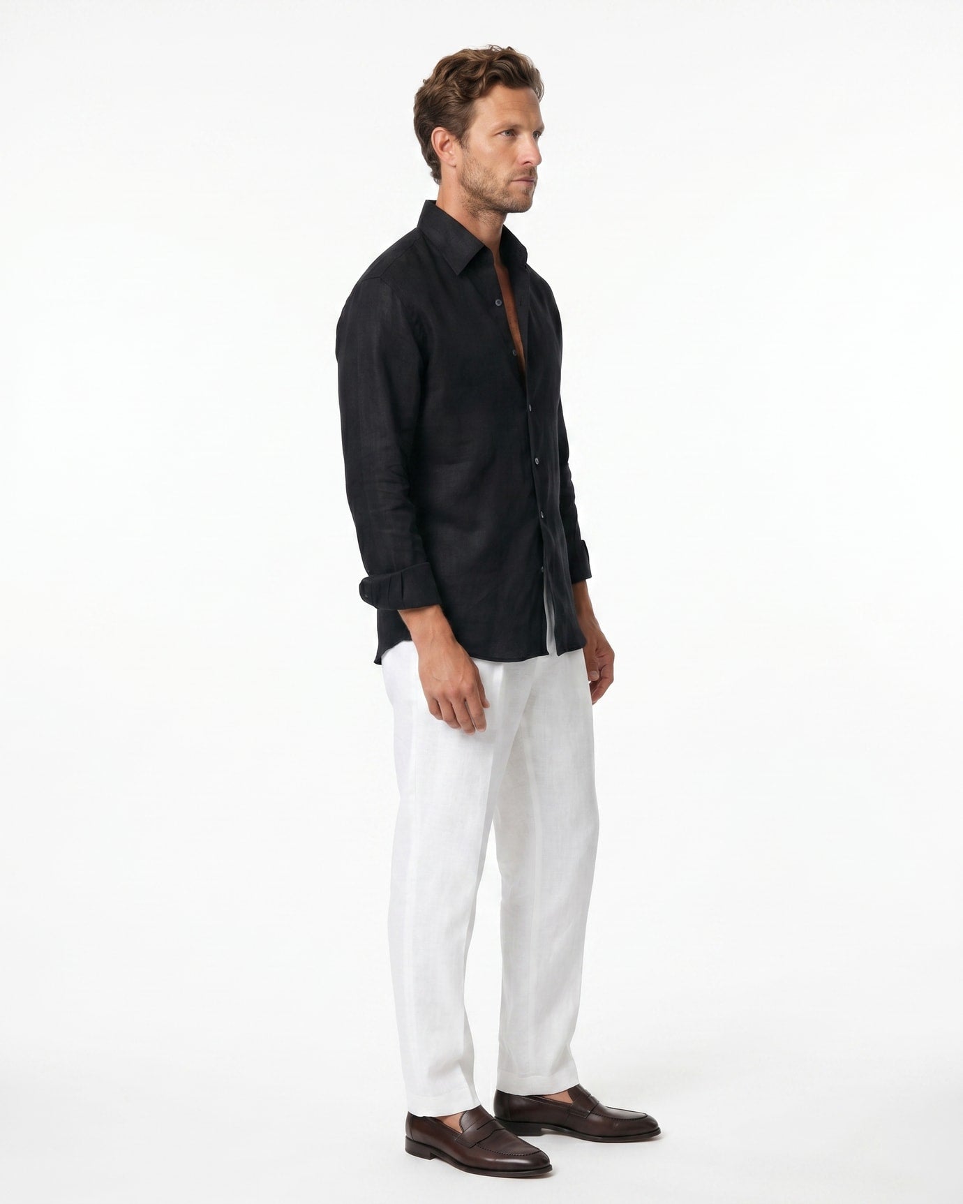 High Count Fine LInen Shirt