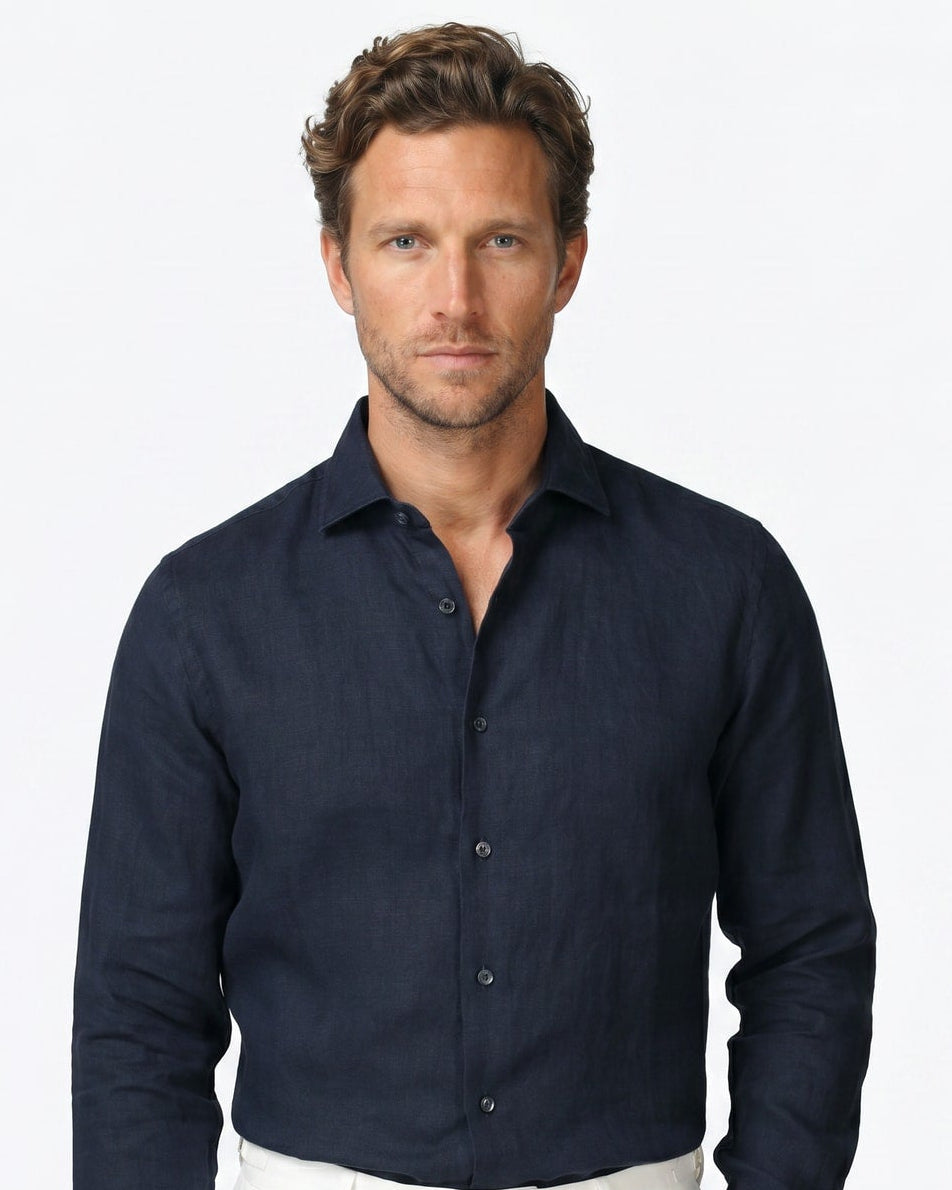 High Count Fine LInen Shirt