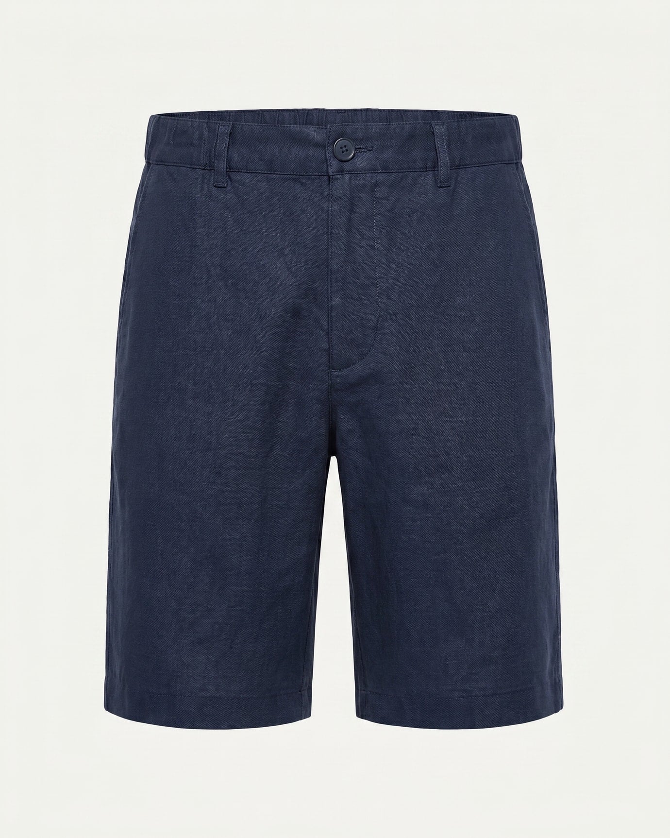 Monaco Linen Shorts with Elastic Waist