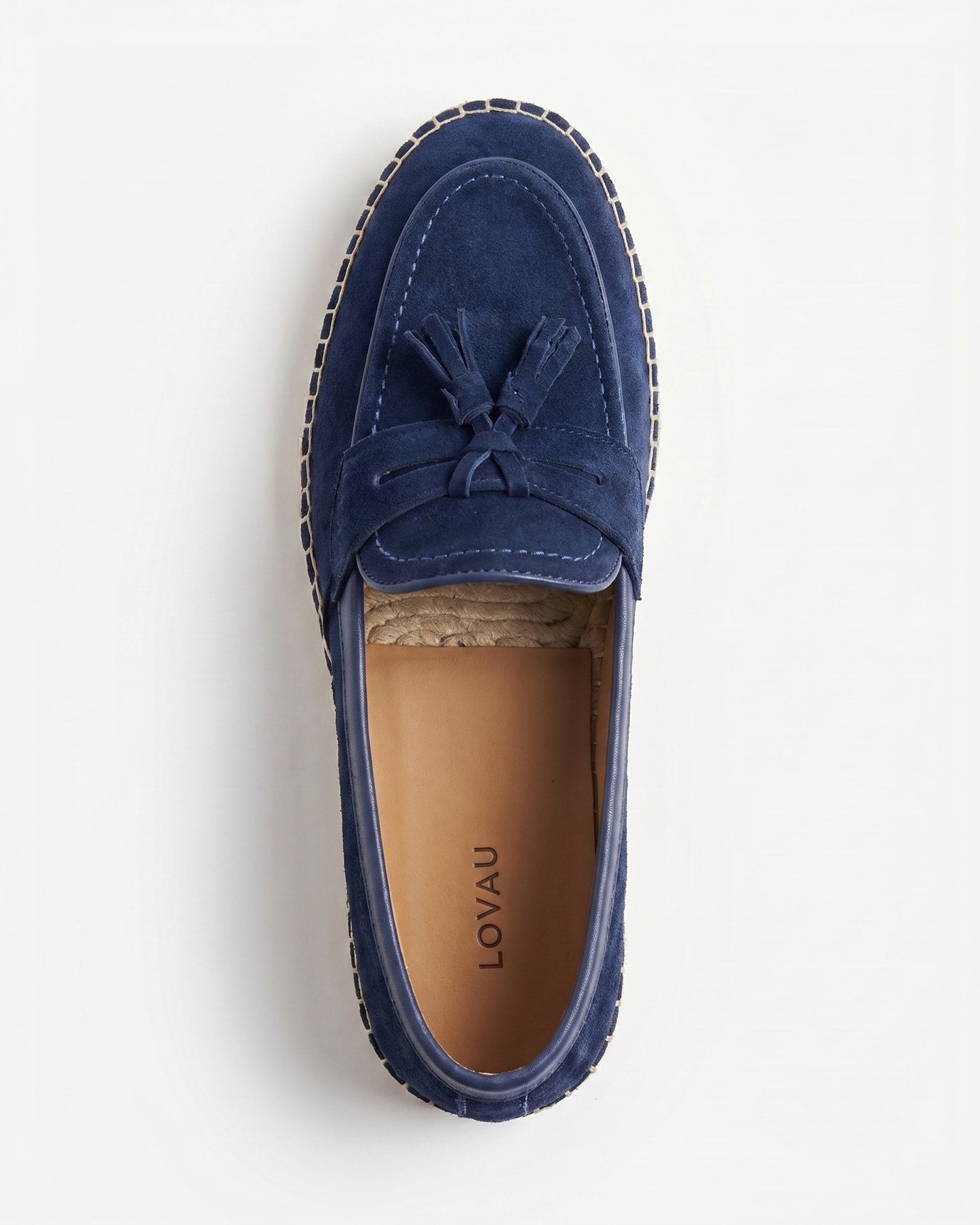 Mediterranean Suede Slip-On Loafers