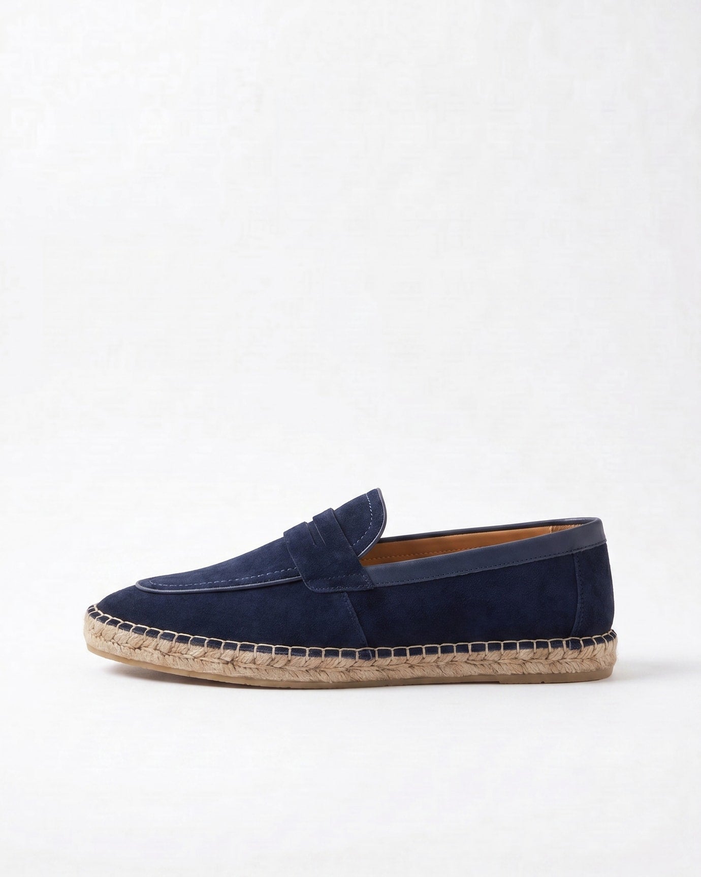 Mediterranean Suede Slip-On Loafers
