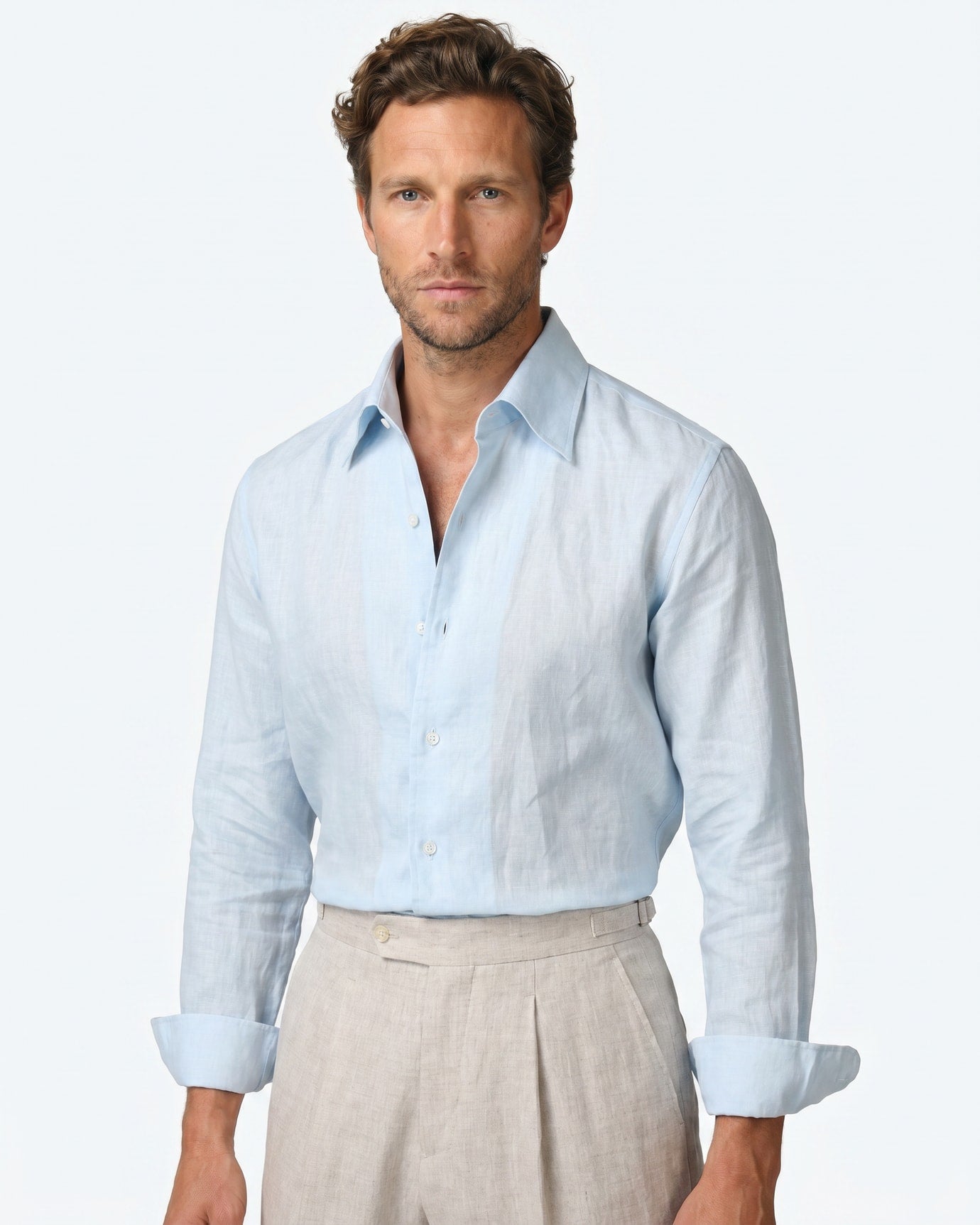 High Count Fine LInen Shirt