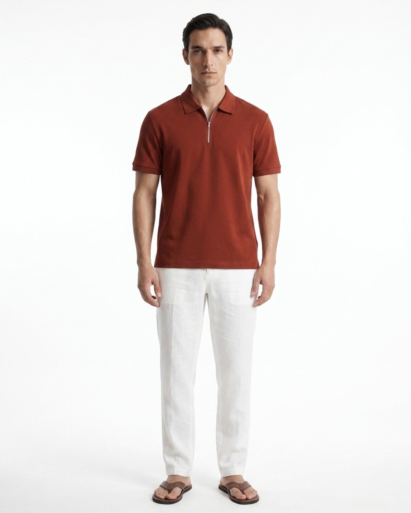Venice Old Money Zipper Polo