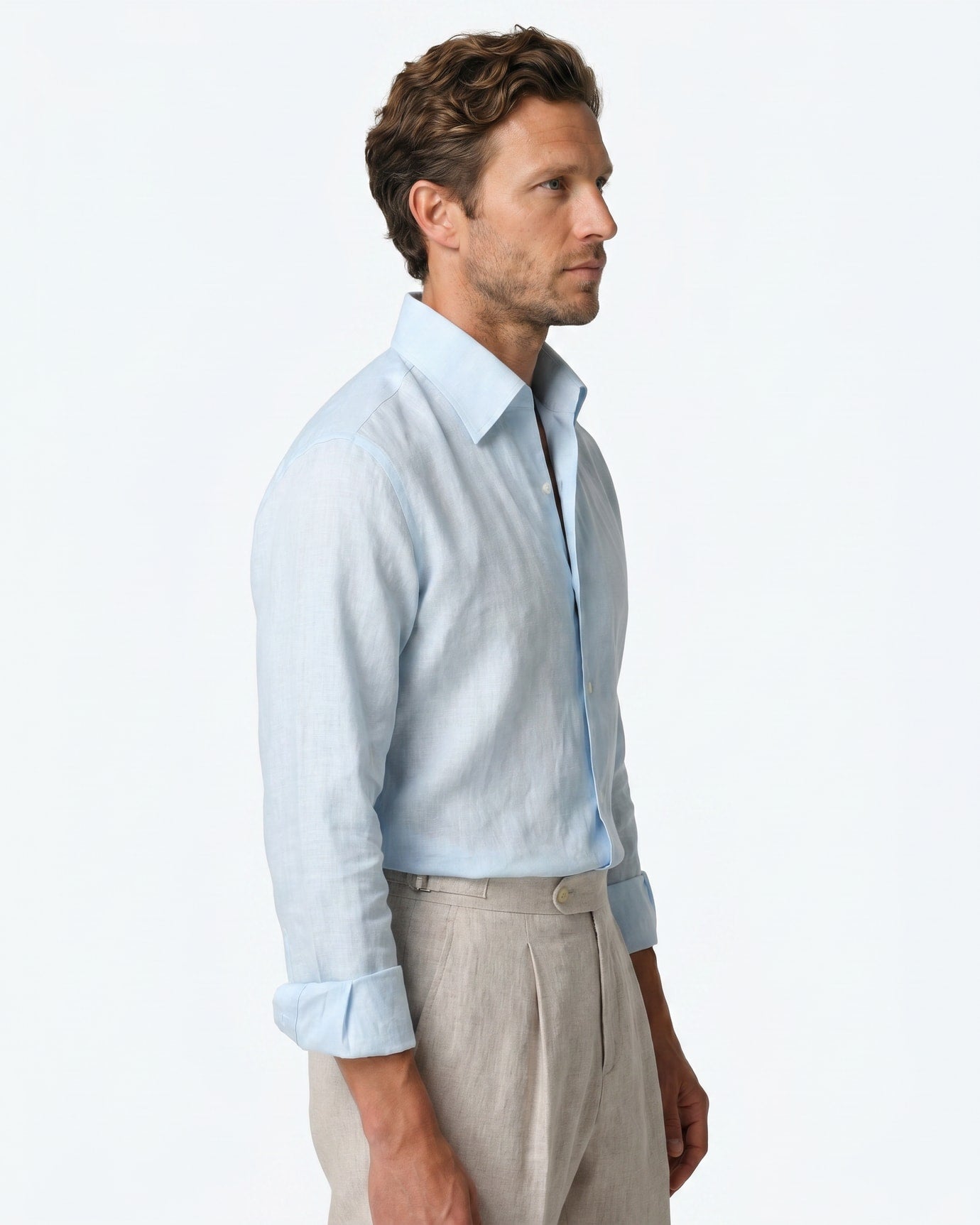 High Count Fine LInen Shirt