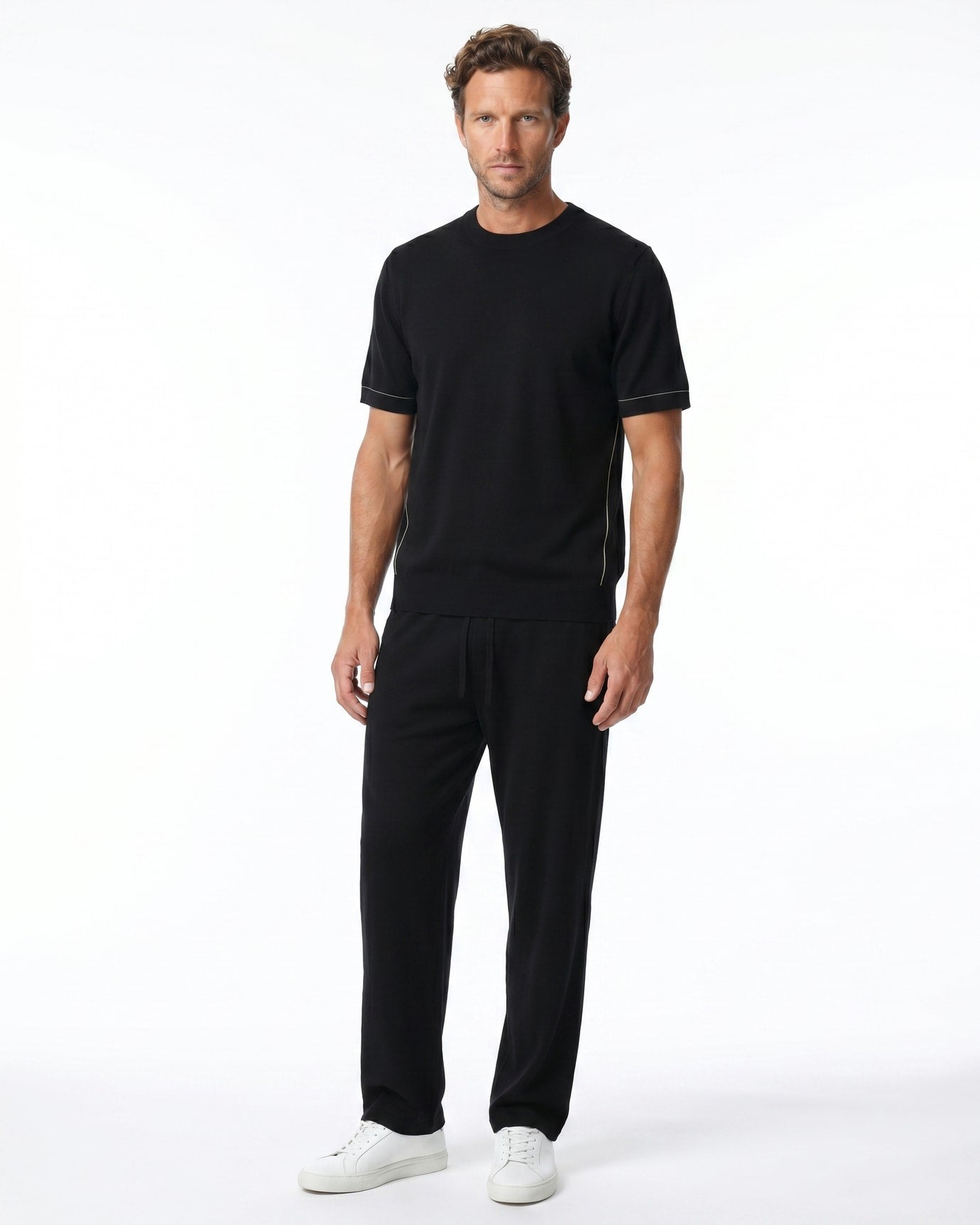 High End Mulberry Silk & Worsted Cashmere Set