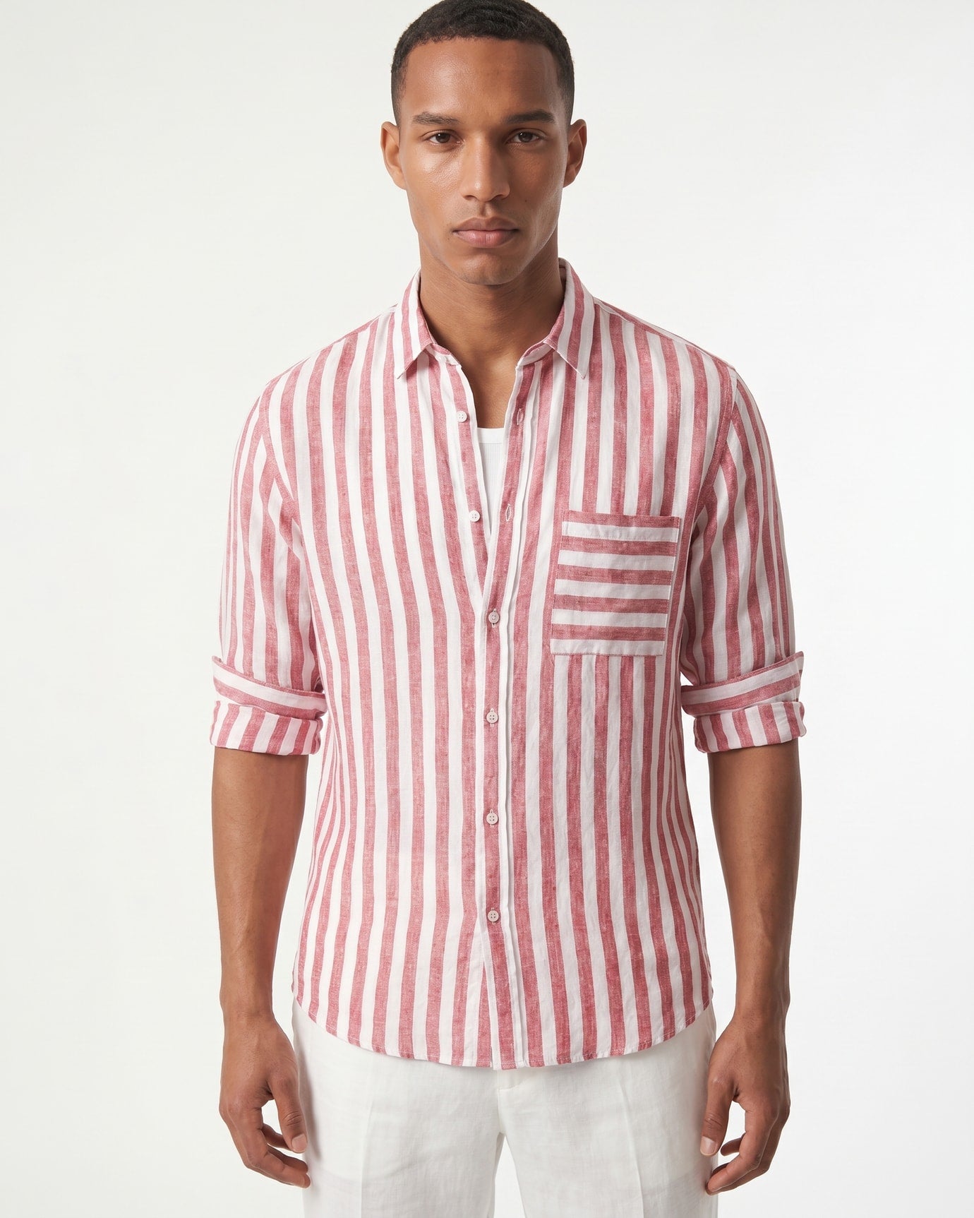Montecarlo Striped Linen Shirt
