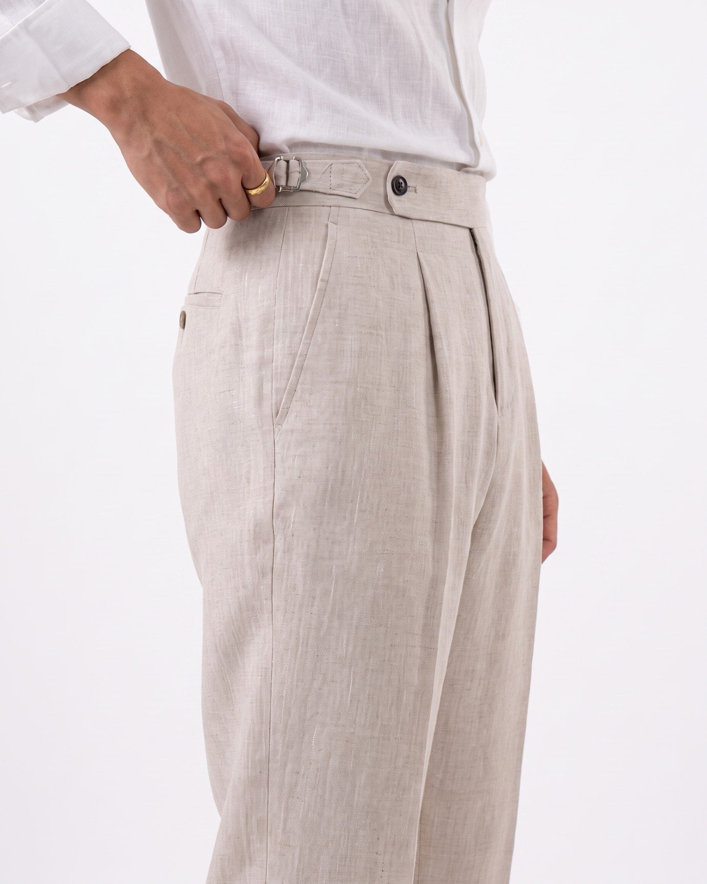 Miami Linen Dress Trousers Breathable Pants