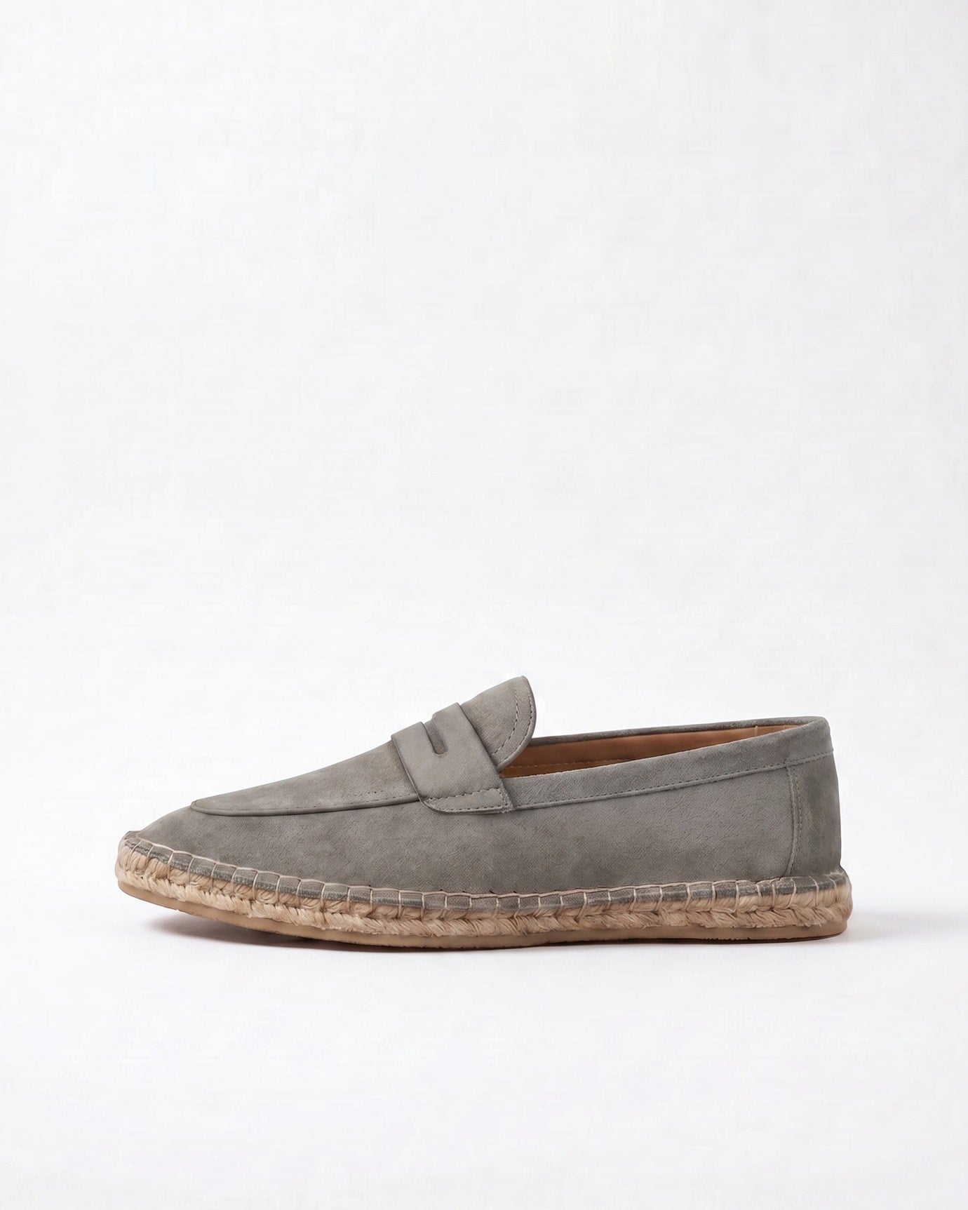 Mediterranean Suede Slip-On Loafers
