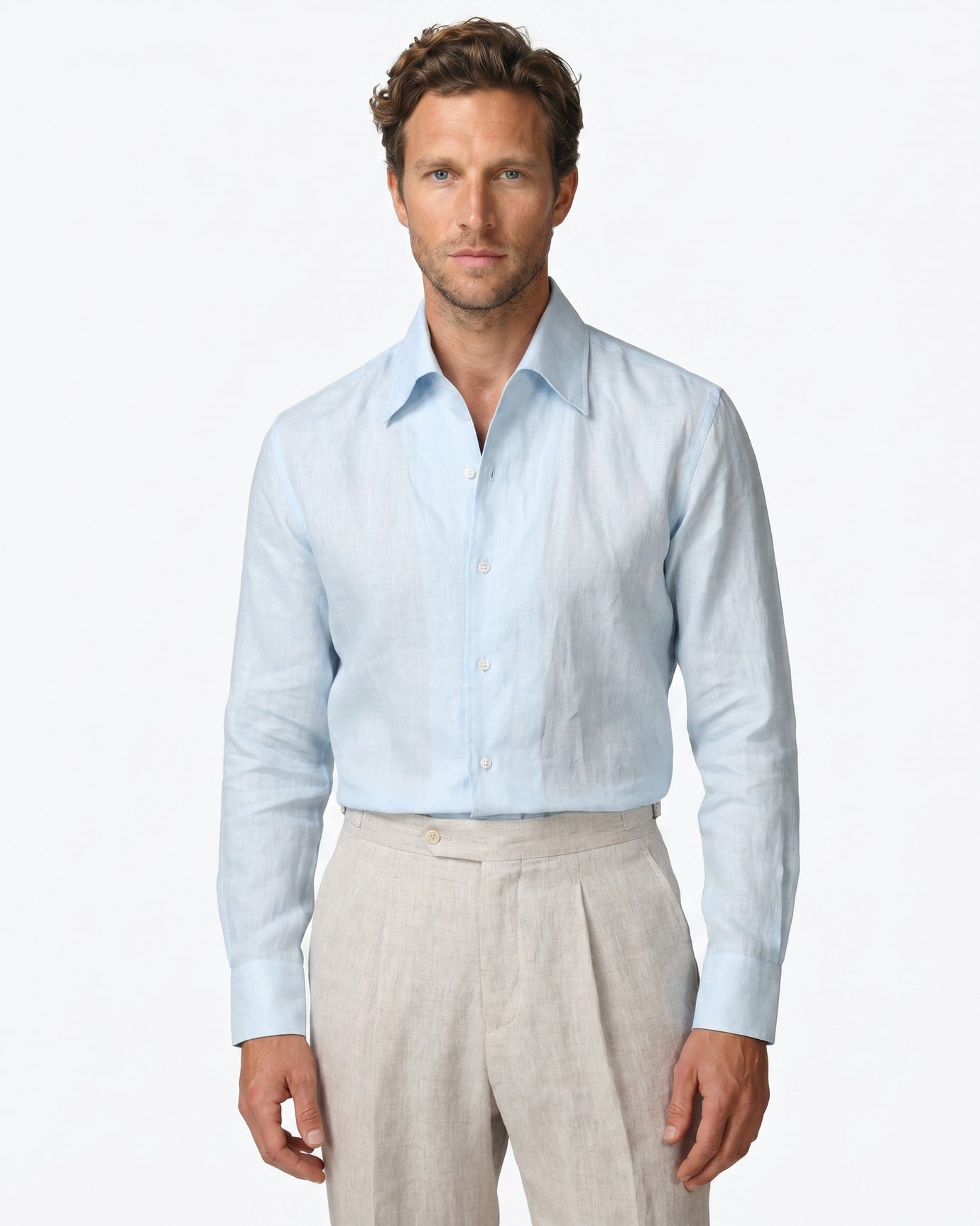 High Count Fine LInen Shirt