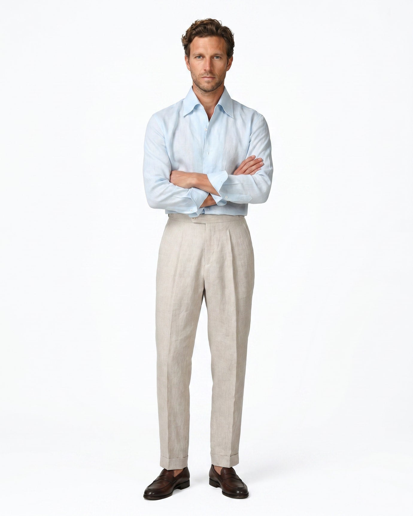 High Count Fine LInen Shirt