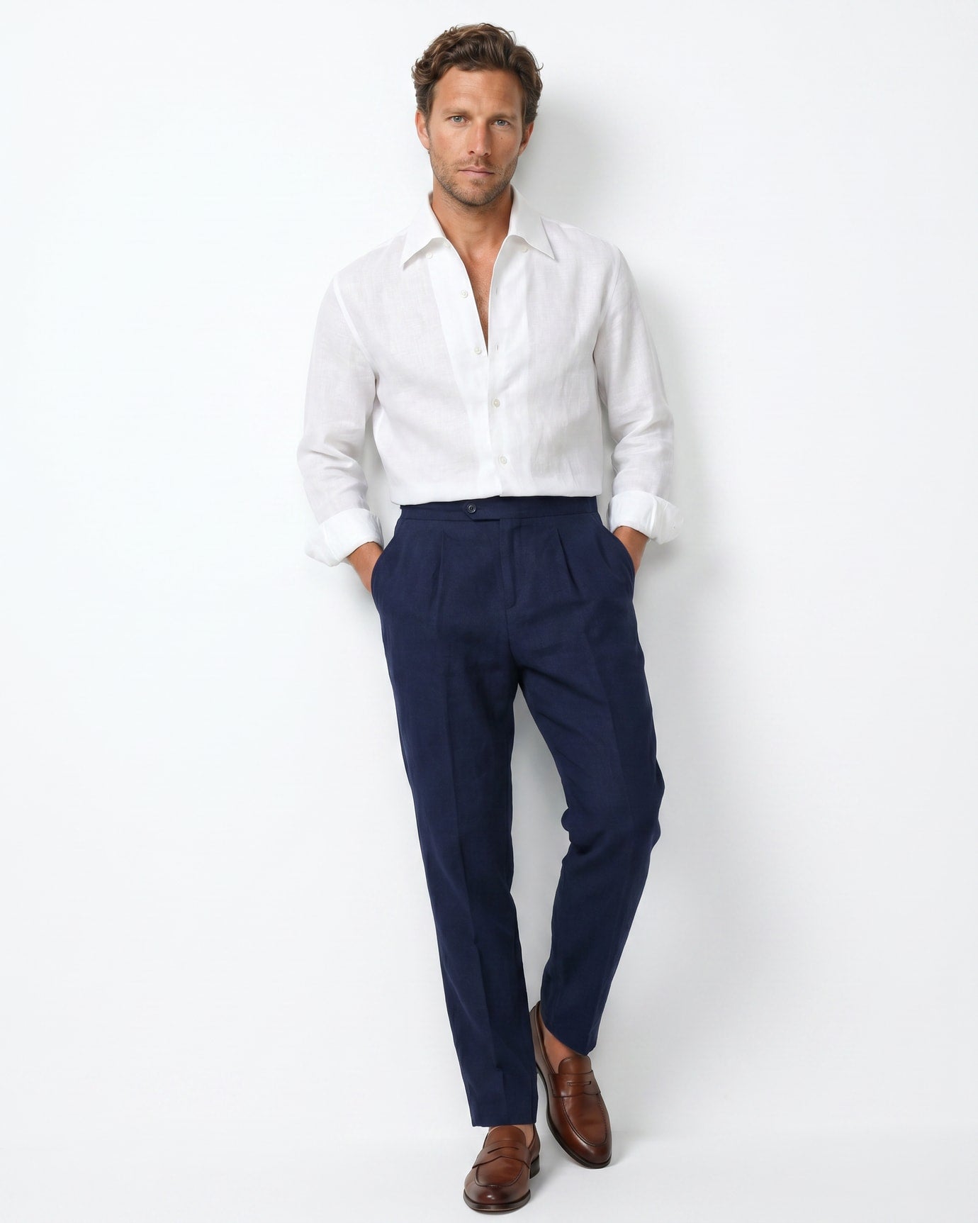 High Count Fine LInen Shirt