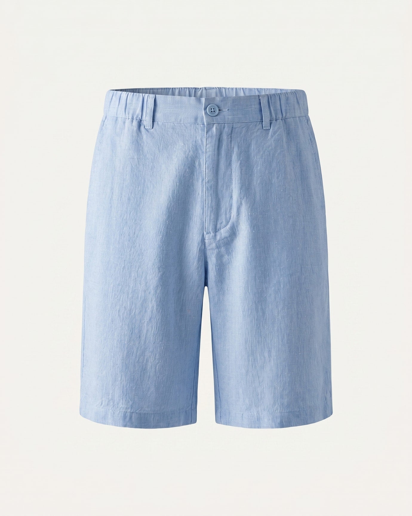 Monaco Linen Shorts with Elastic Waist