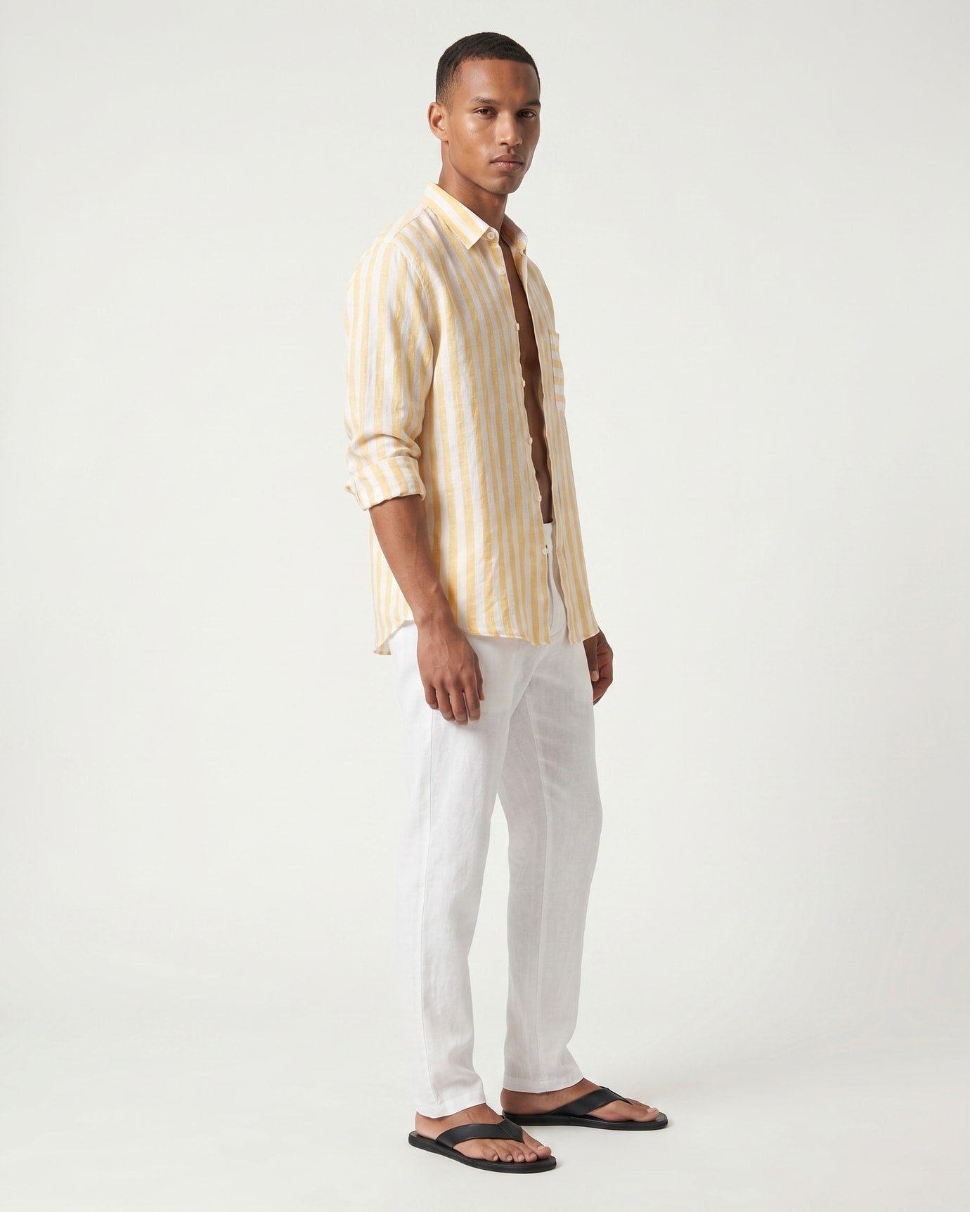 Montecarlo Striped Linen Shirt